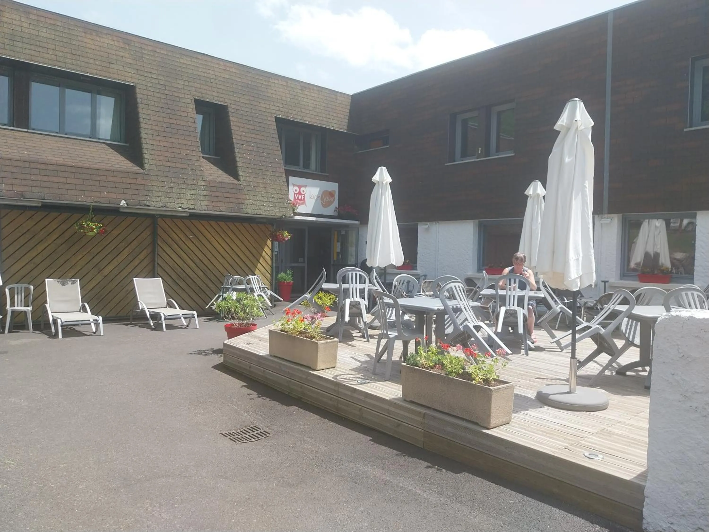 Patio in VVF Le Lioran Les Monts du Cantal