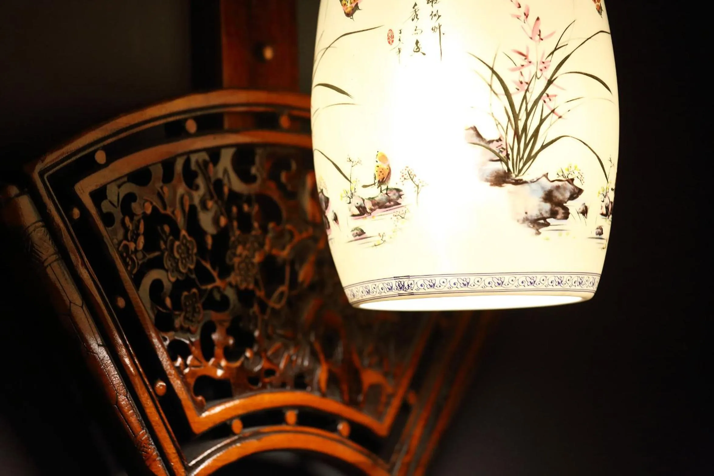 Decorative detail in Buckingham Palace B&B