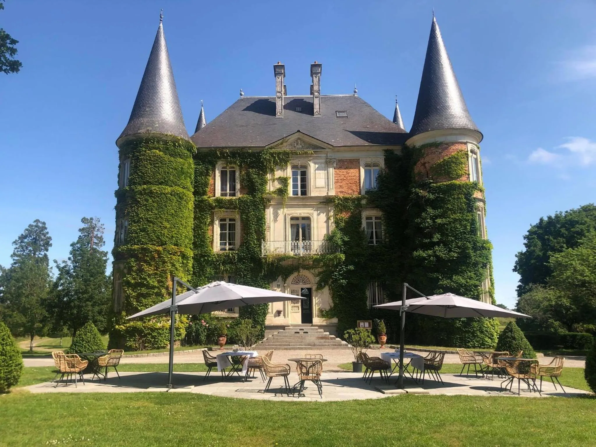 Balcony/Terrace in Château D'Apigné Rennes