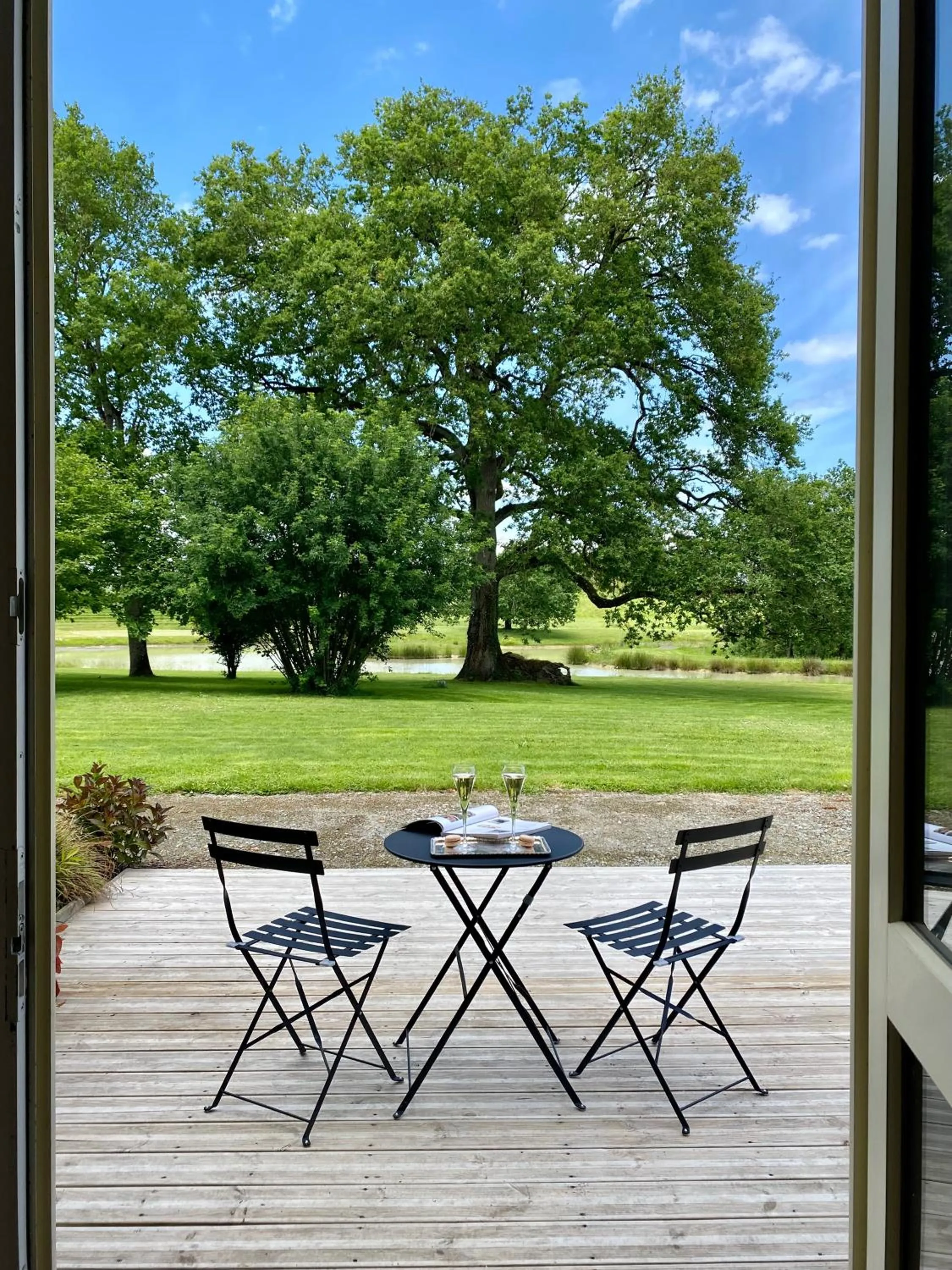 Patio in Château D'Apigné Rennes