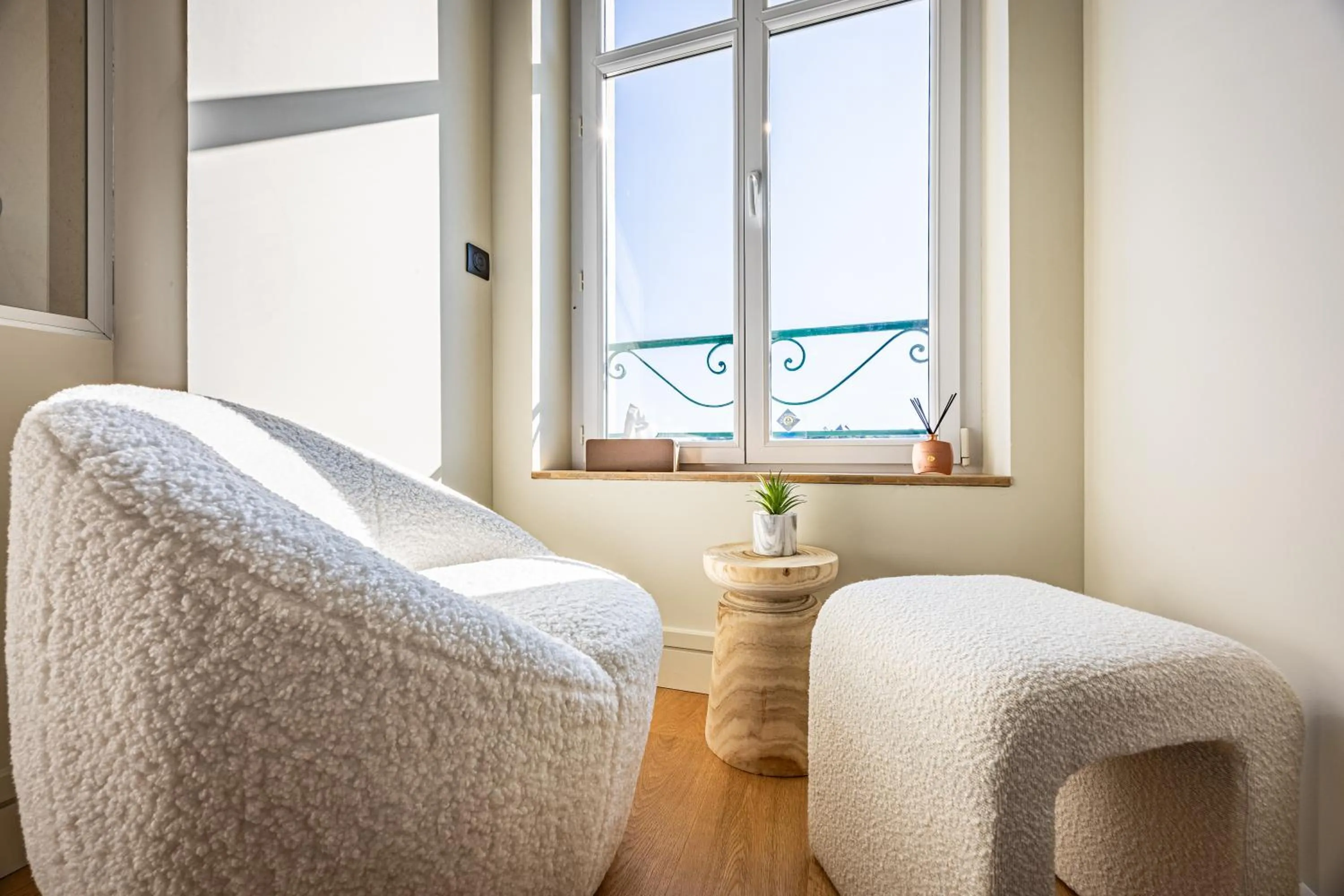 Living room in Restaurant Hotel Didier Méril