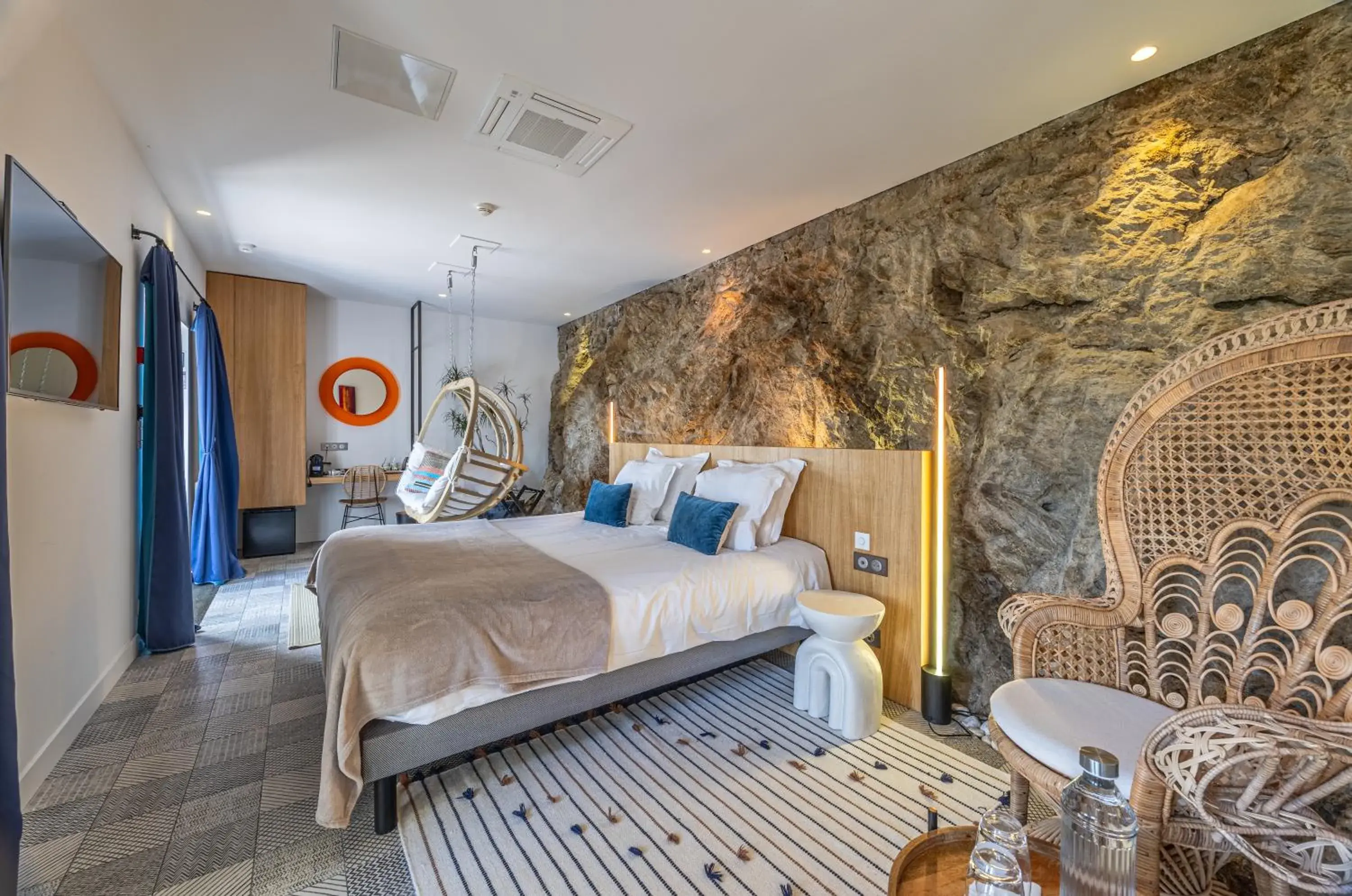 Luxury room - sea view in Restaurant Hotel Didier Méril Luxury room - sea view in Restaurant Hotel Didier Méril