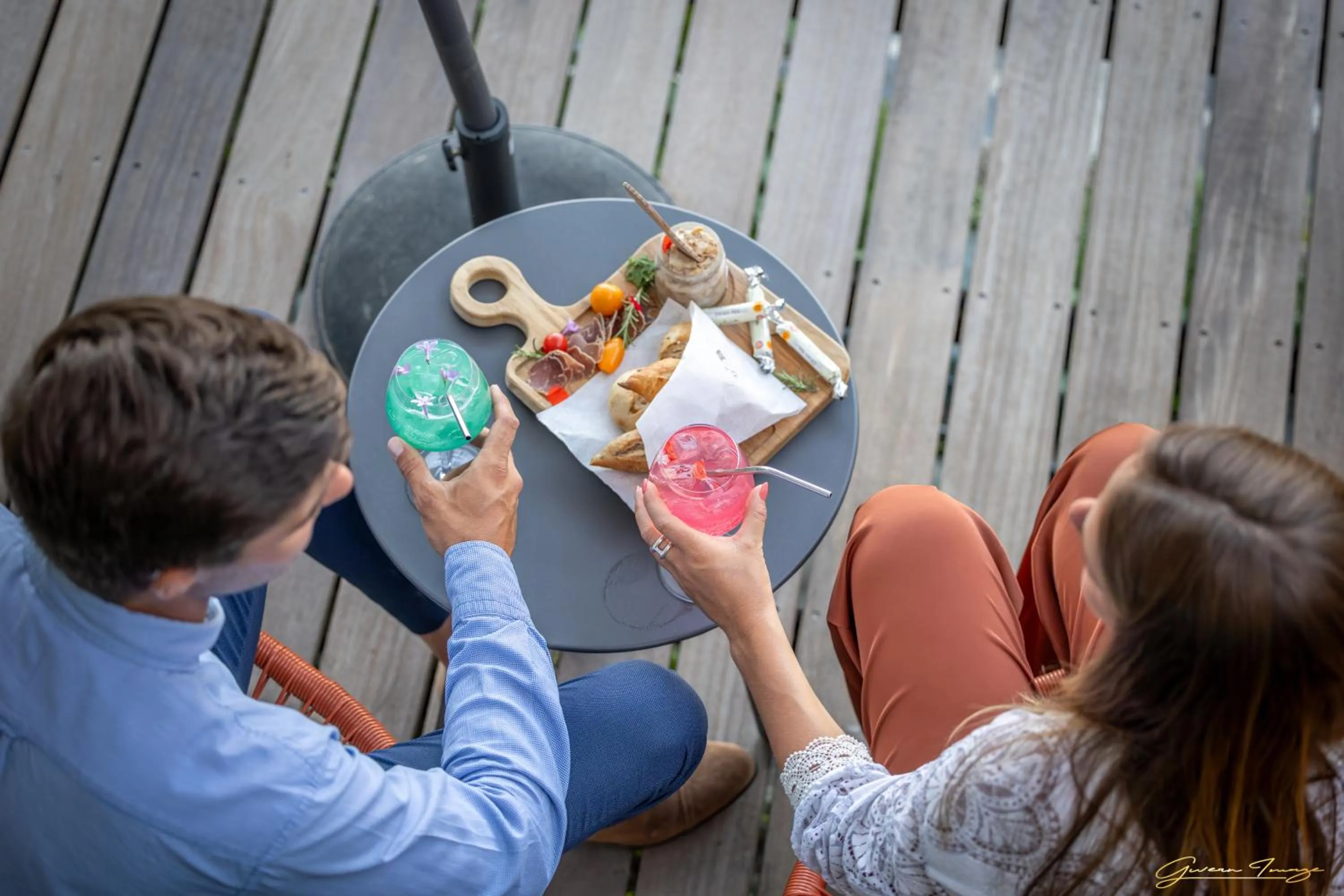 Patio in Restaurant Hotel Didier Méril