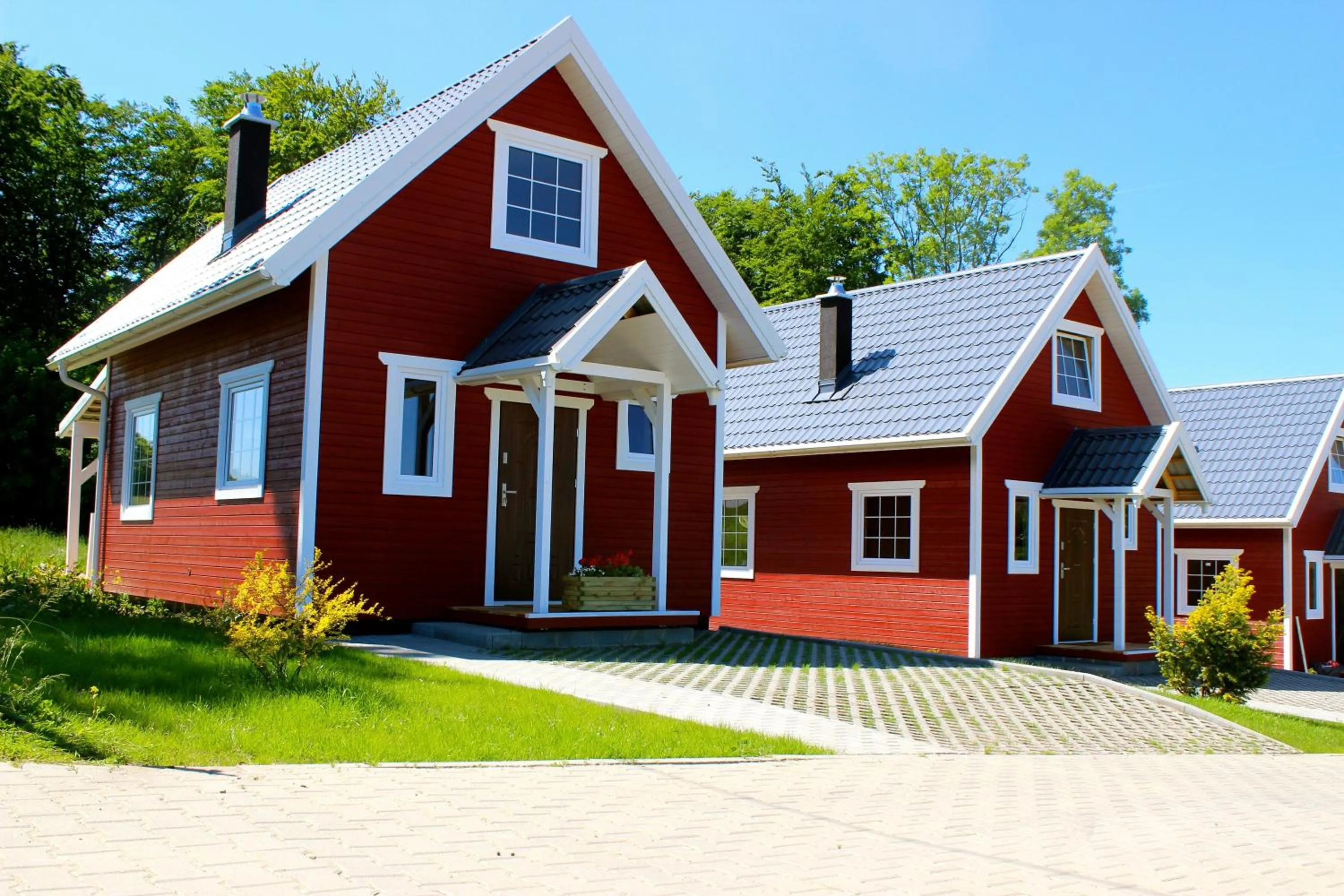 Facade/entrance in Agroturystyka - Stajnia Bursztynowa