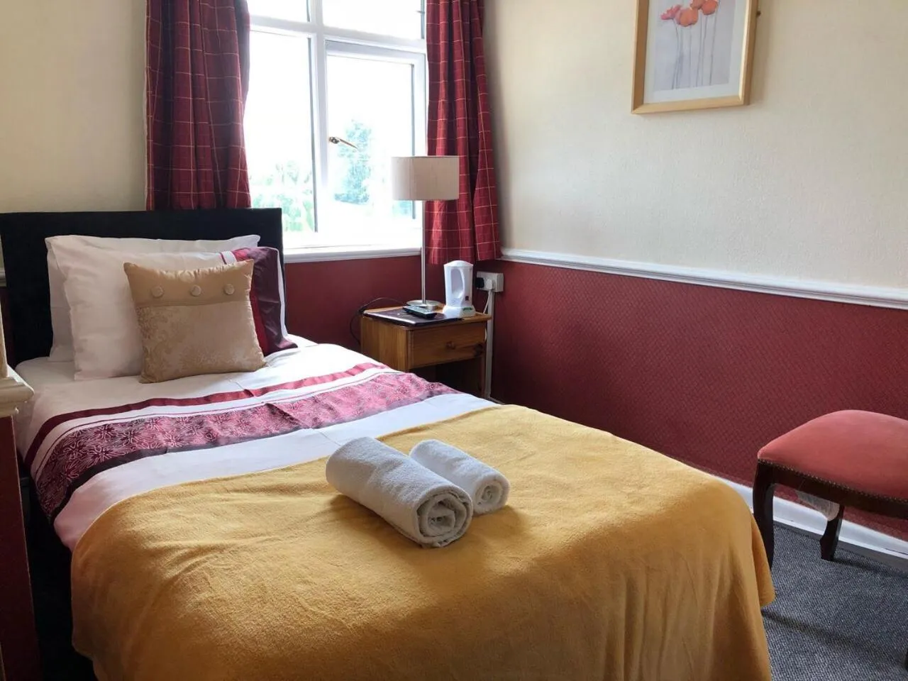 Bed in The Woolaston Inn