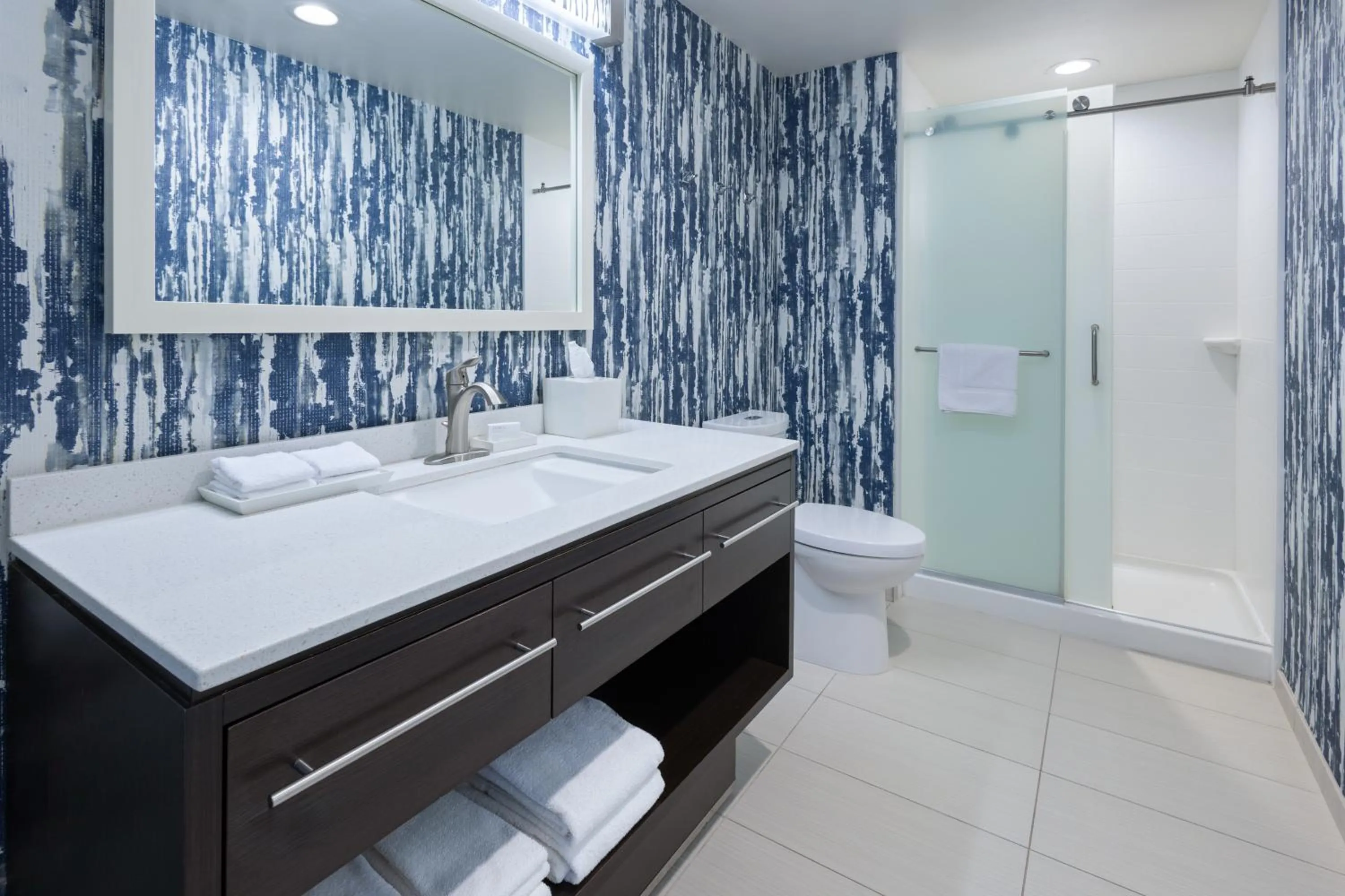 Bathroom in Home2 Suites by Hilton Greenville Downtown