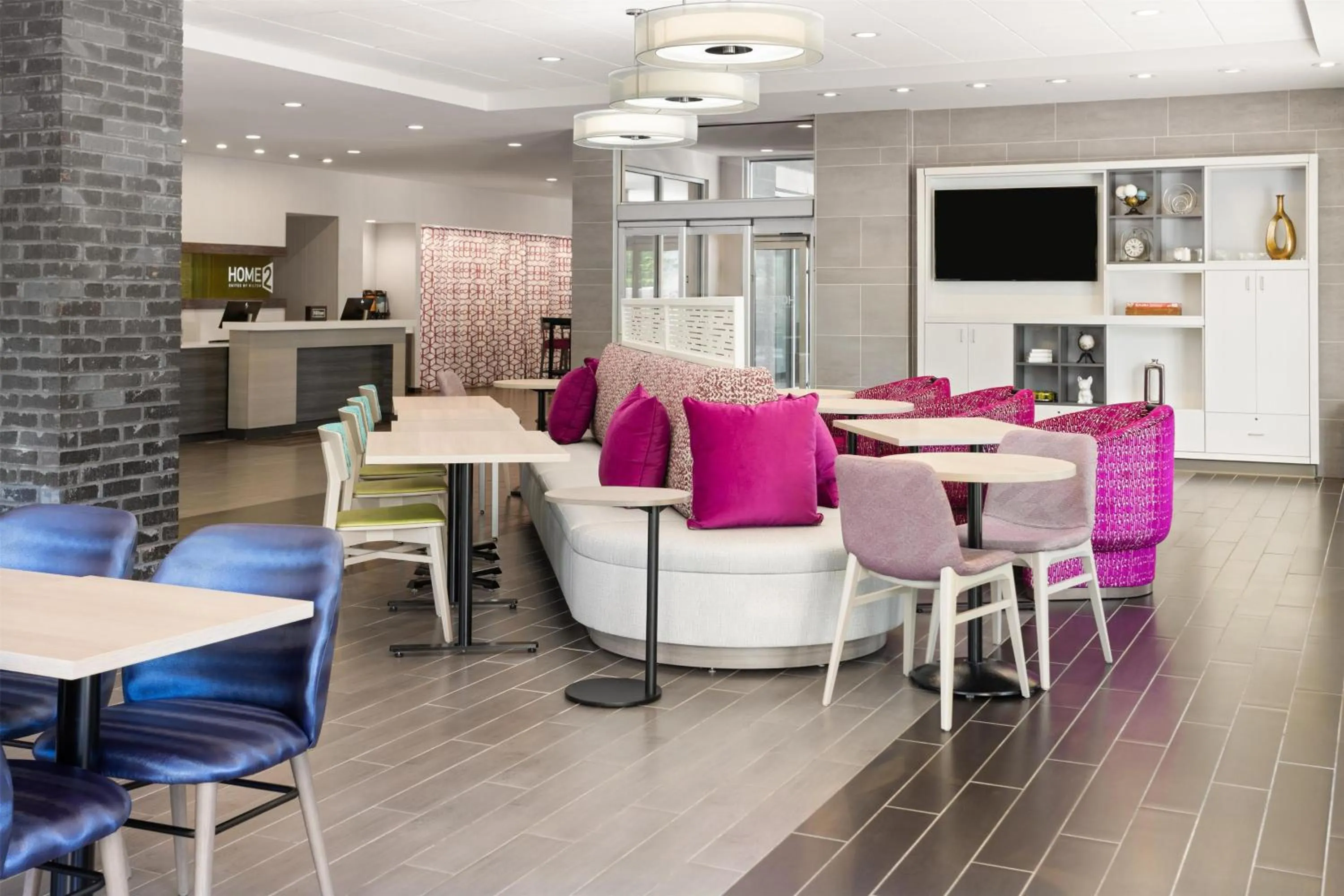 Lobby or reception in Home2 Suites by Hilton Greenville Downtown
