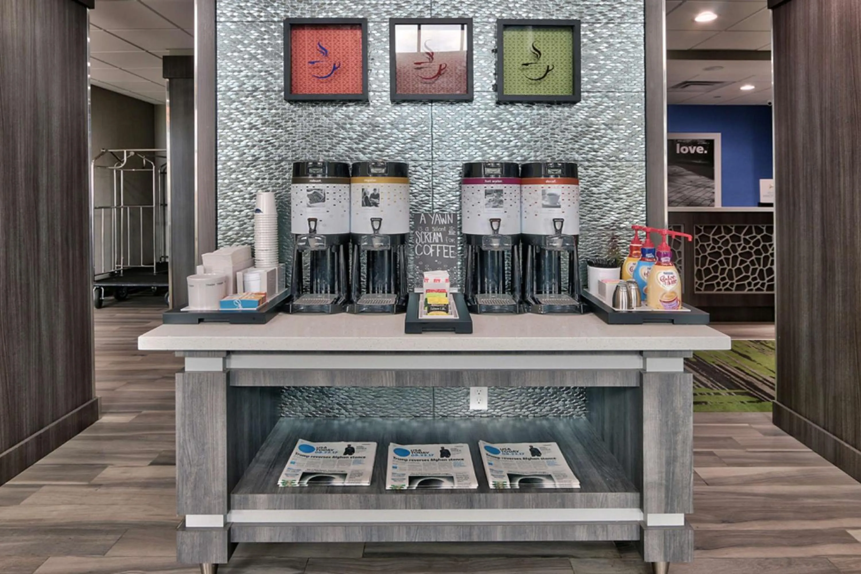 Restaurant/places to eat in Hampton Inn & Suites Guthrie, OK