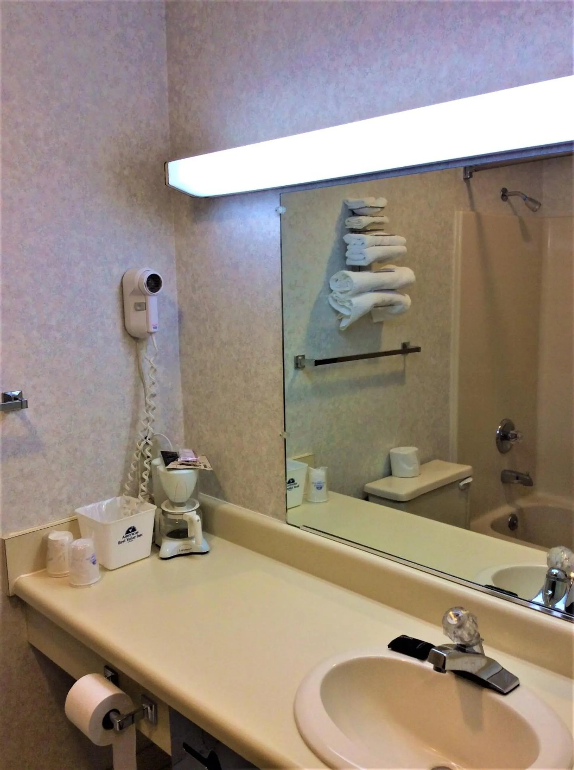 Bathroom in Americas Best Value Inn of Decatur