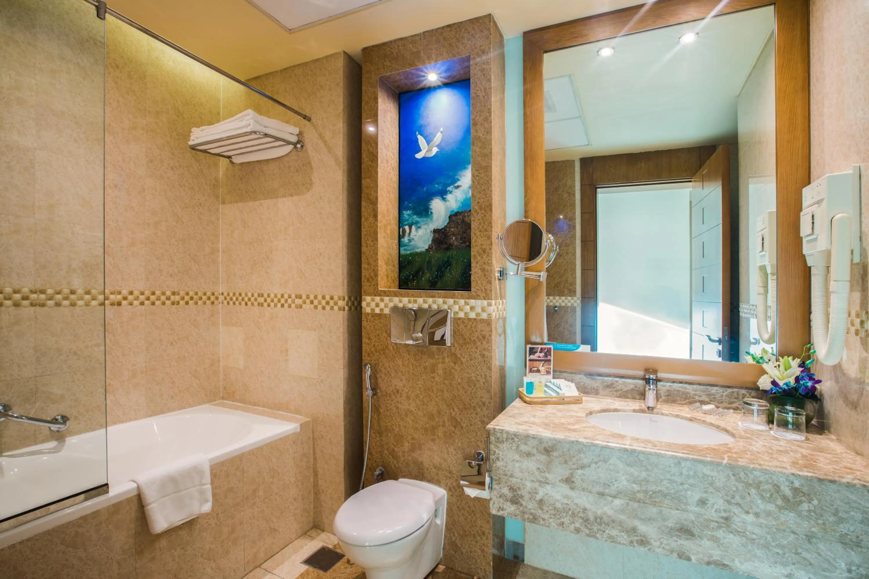 Shower in Social Hotel