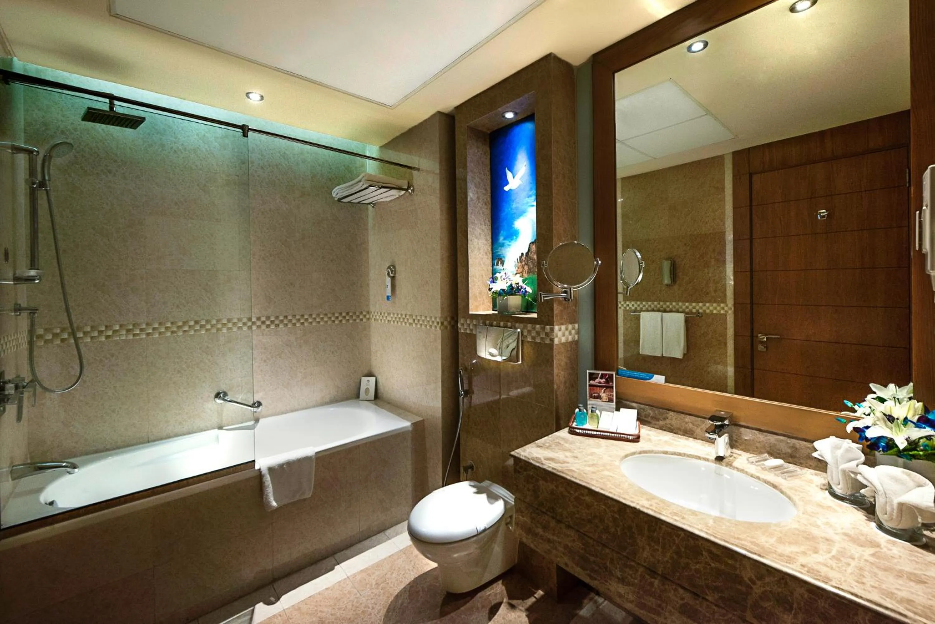 Shower in Social Hotel