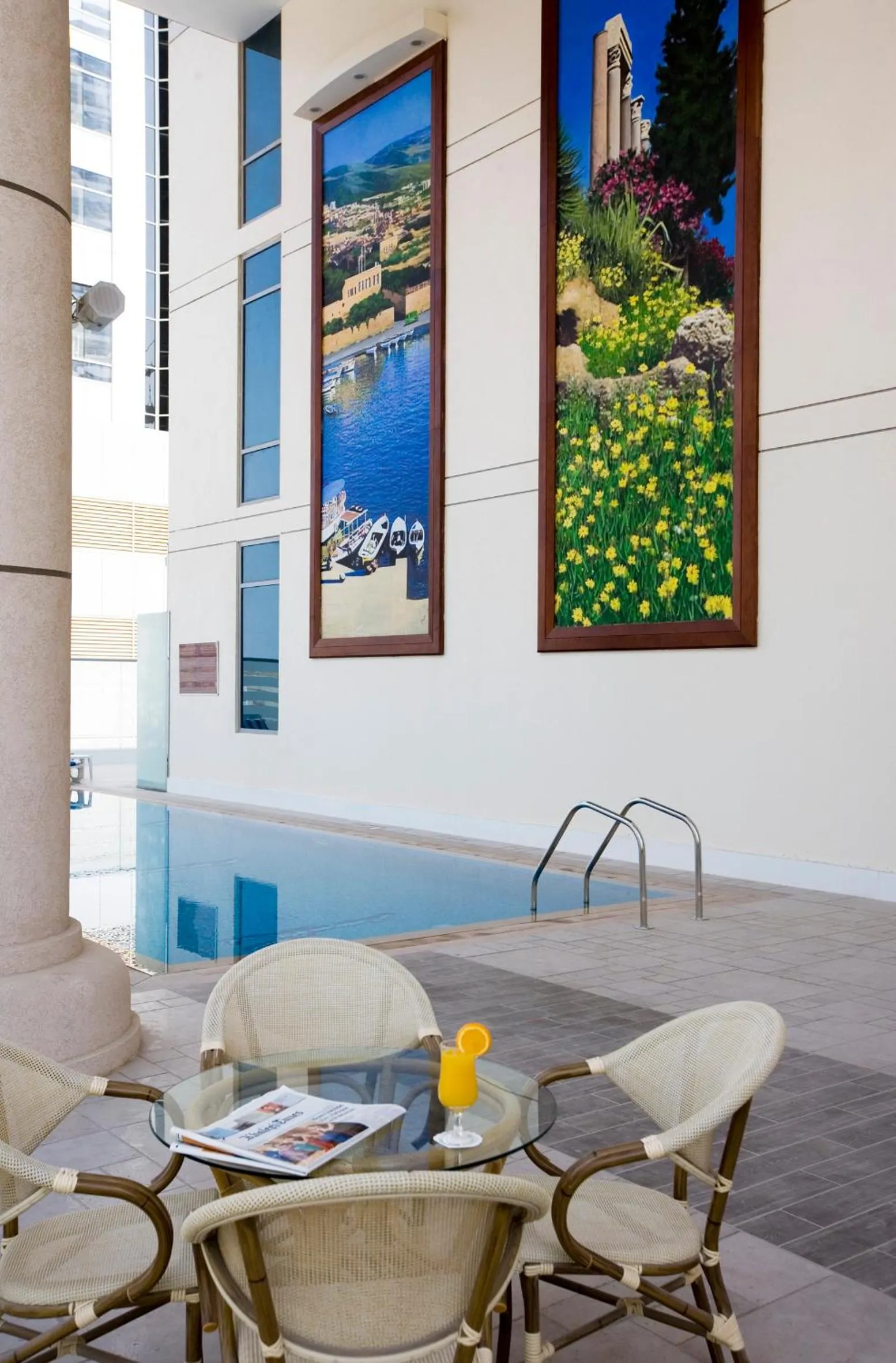 Swimming pool in Social Hotel