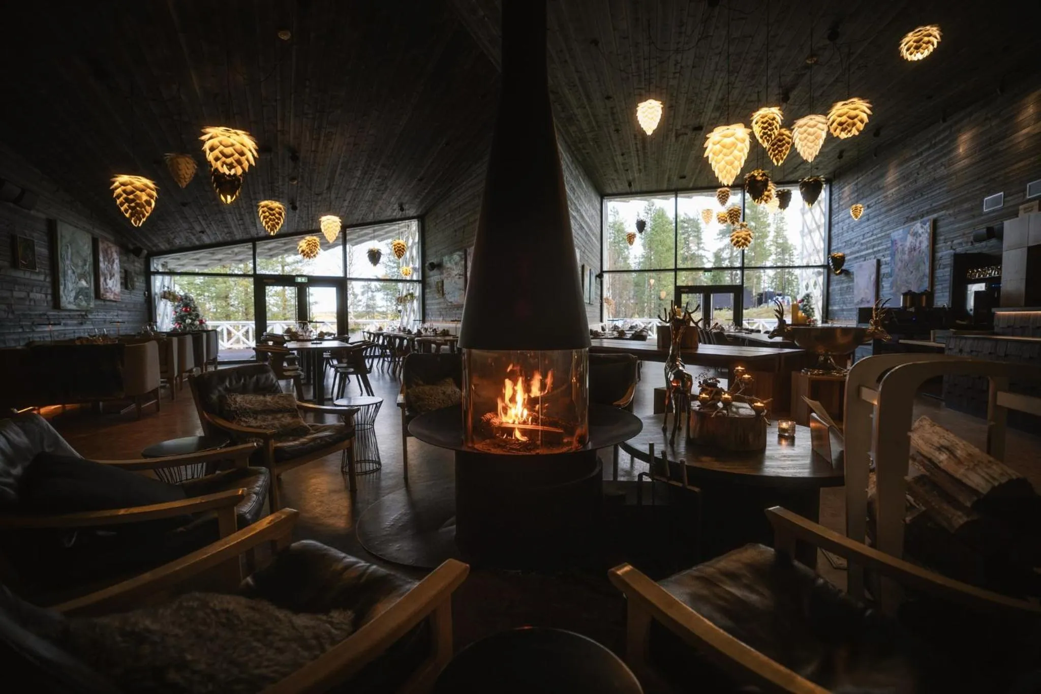 Restaurant/places to eat in Arctic TreeHouse Hotel