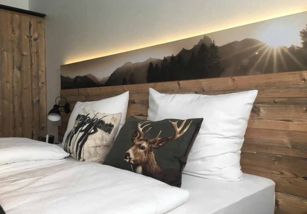 Bedroom, Bed in Home-Hotel Salzberg