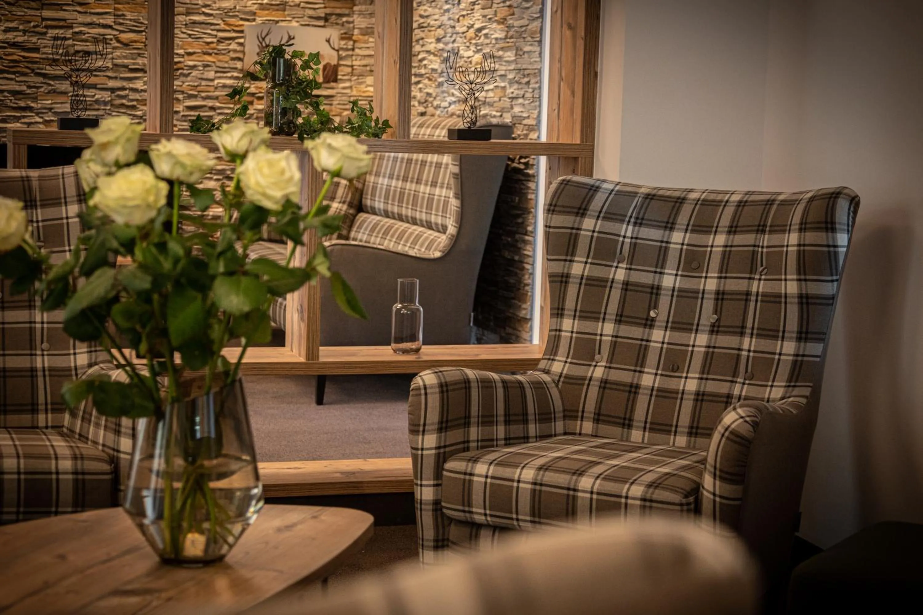 Lobby or reception in Home-Hotel Salzberg