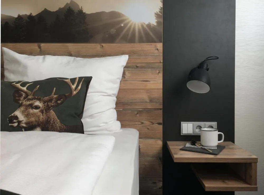 Decorative detail, Bed in Home-Hotel Salzberg