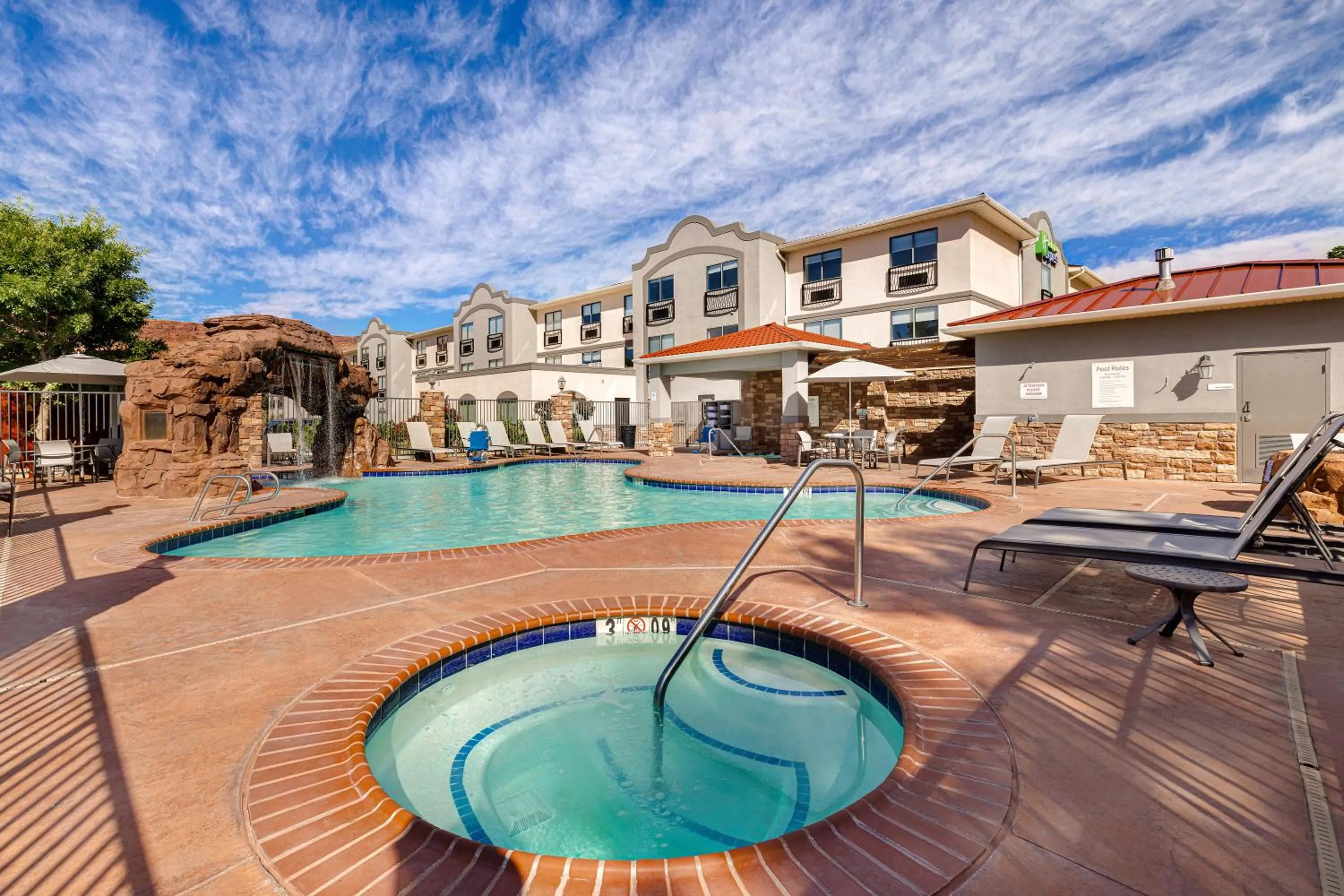 Hot Tub in Holiday Inn Express Hotel & Suites Moab by IHG