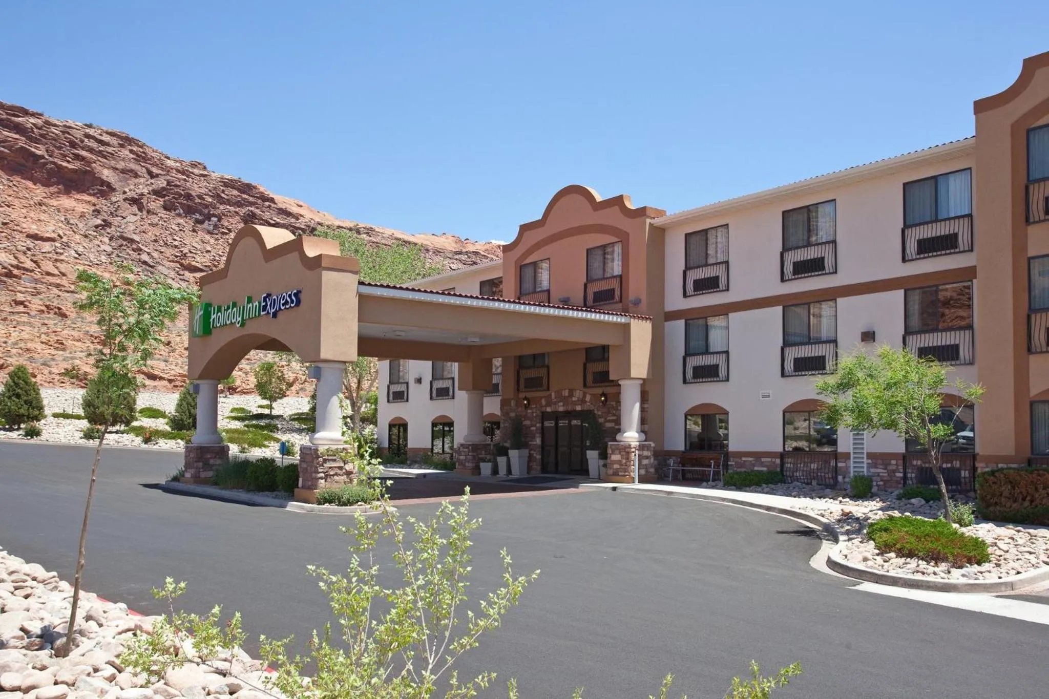 Property building in Holiday Inn Express Hotel & Suites Moab by IHG