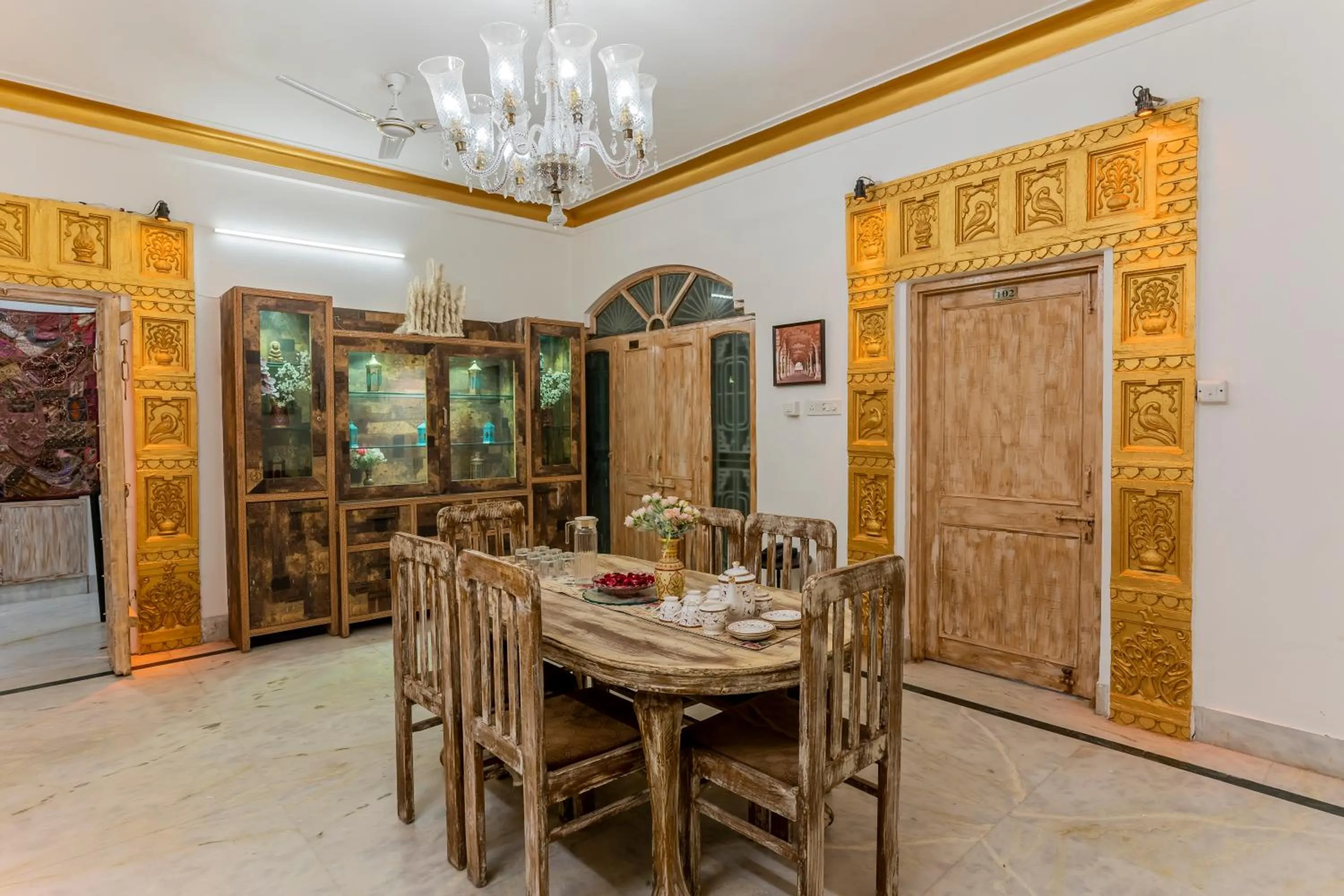 Dining area in Wanderlust -Boutique Stay