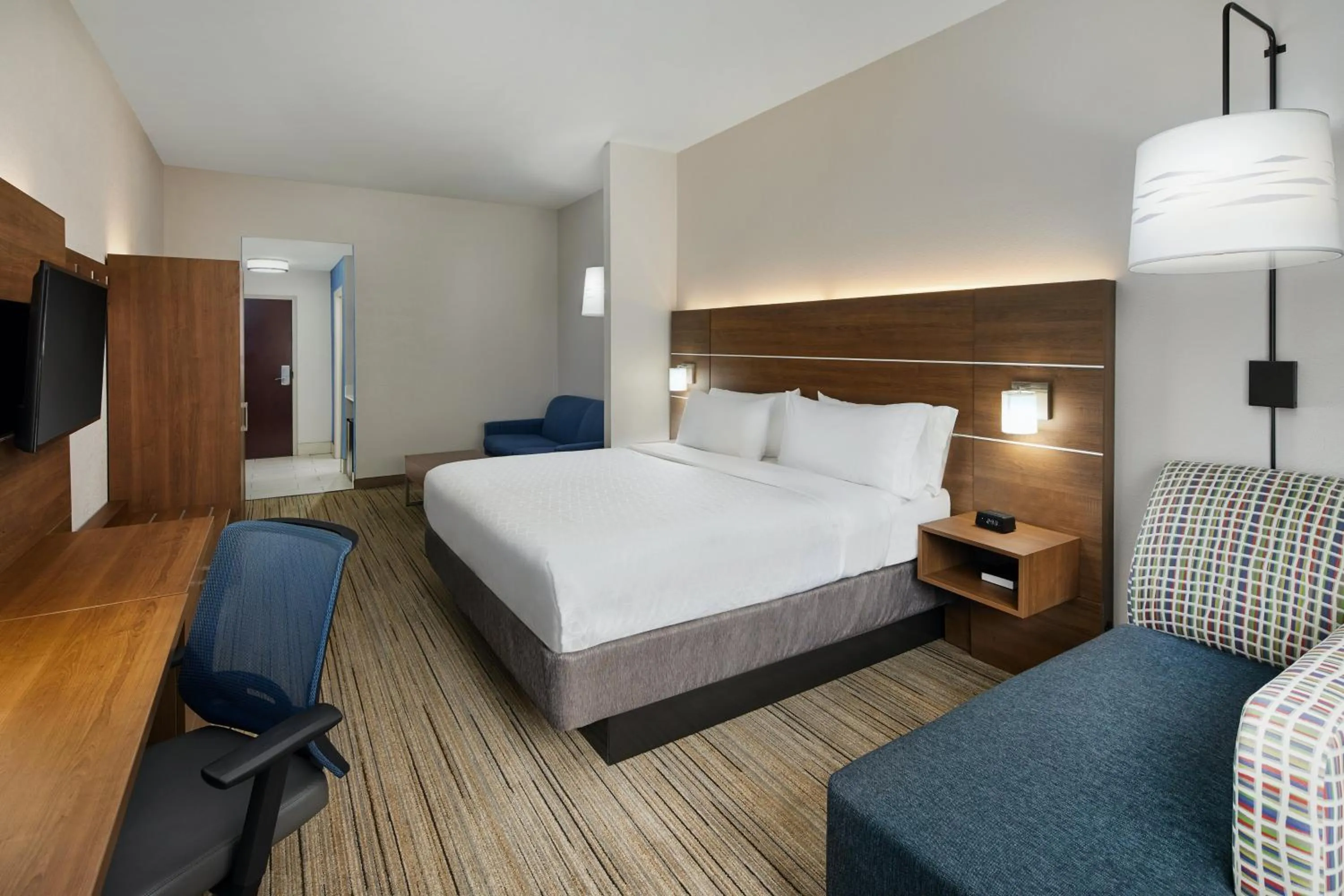 Photo of the whole room, Bed in Holiday Inn Express Hotel & Suites Pensacola-West Navy Base by IHG