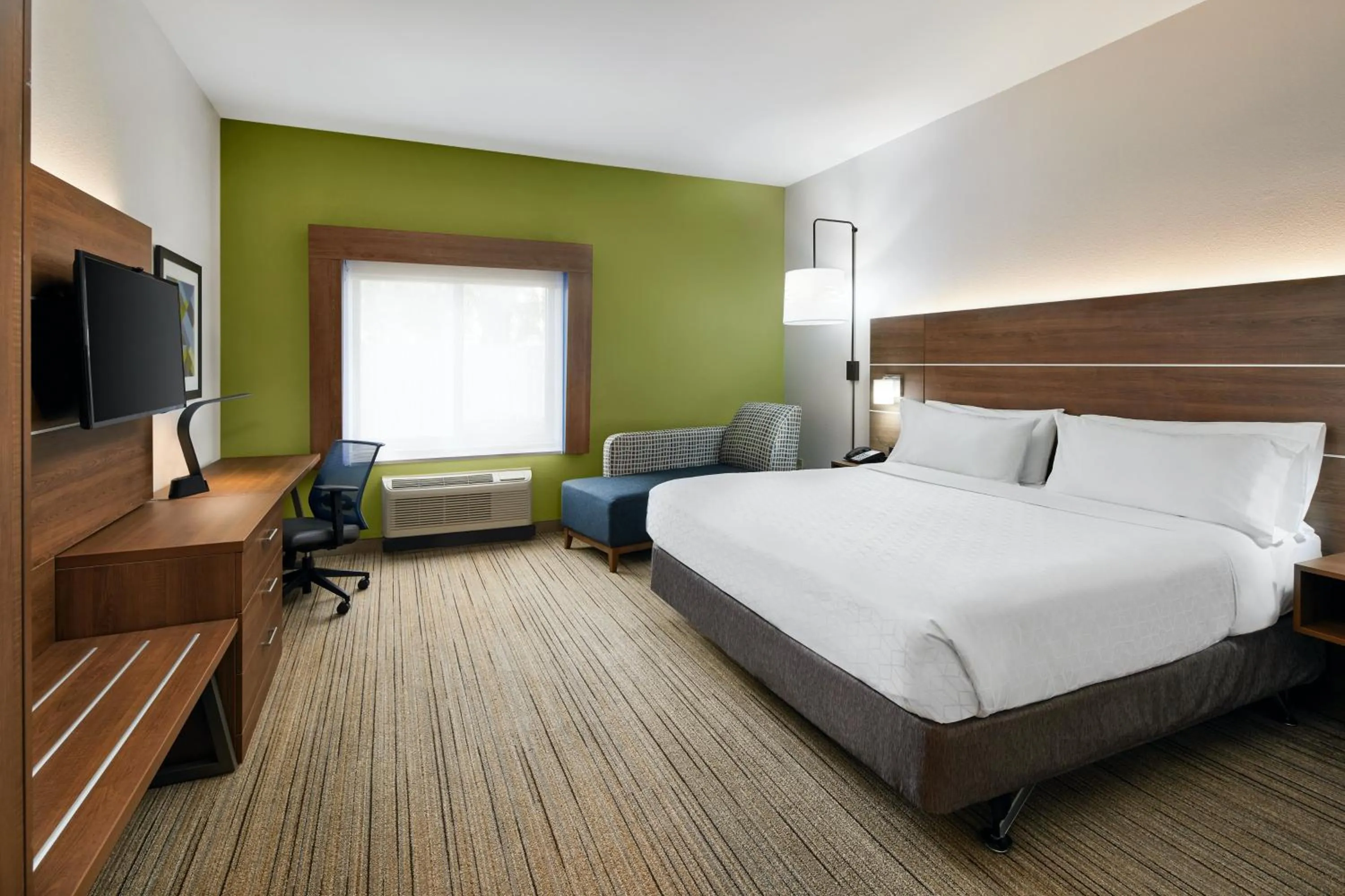 Photo of the whole room, Bed in Holiday Inn Express Hotel & Suites Pensacola-West Navy Base by IHG