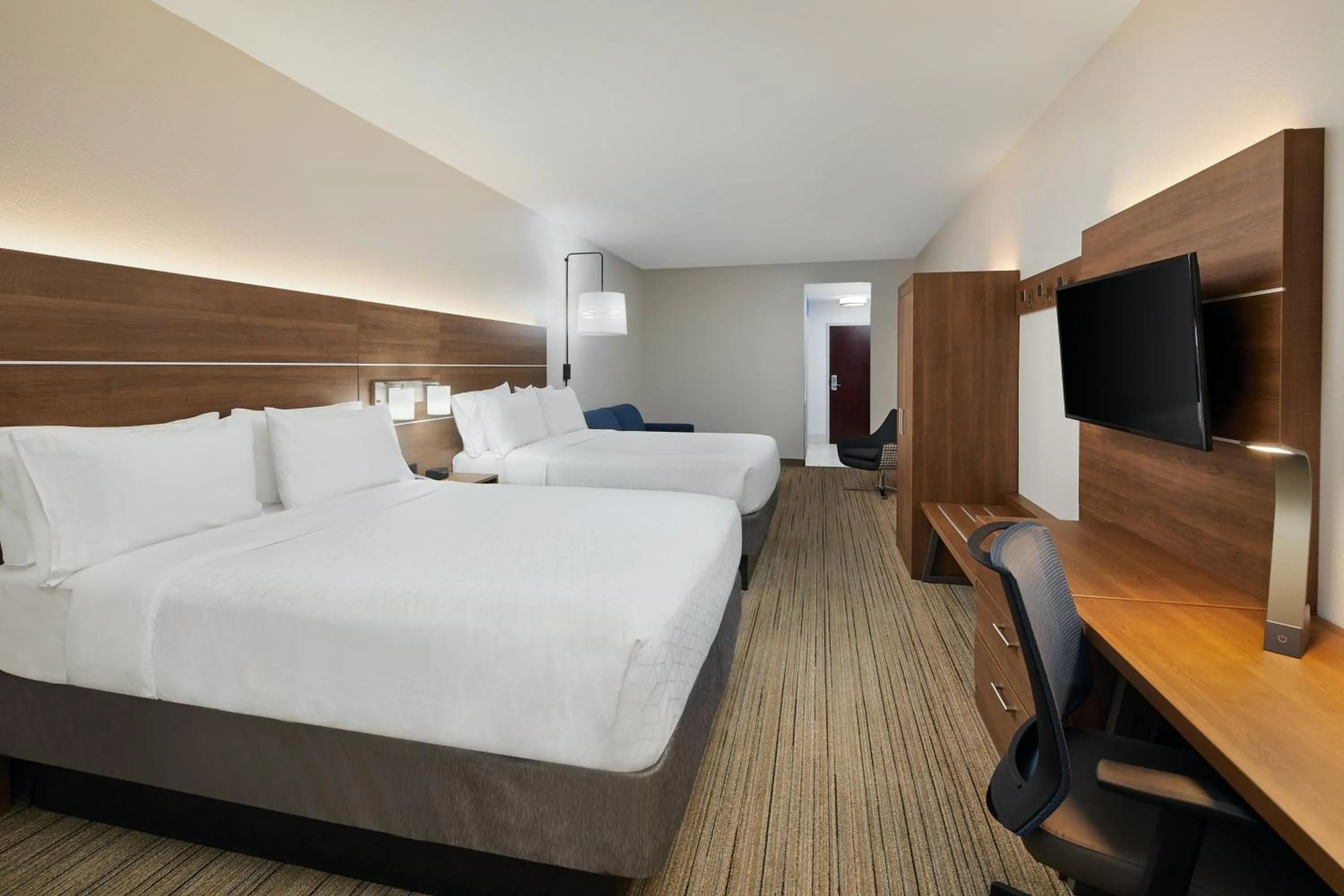 Photo of the whole room, Bed in Holiday Inn Express Hotel & Suites Pensacola-West Navy Base by IHG