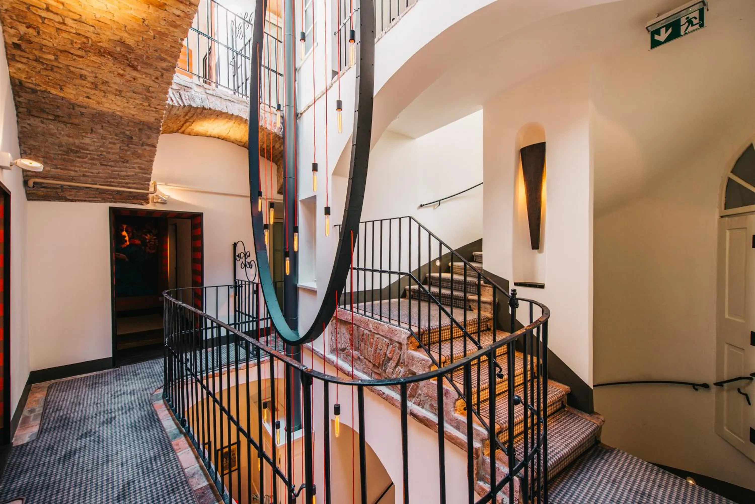 Decorative detail, Bed in PEST-BUDA Design Hotel