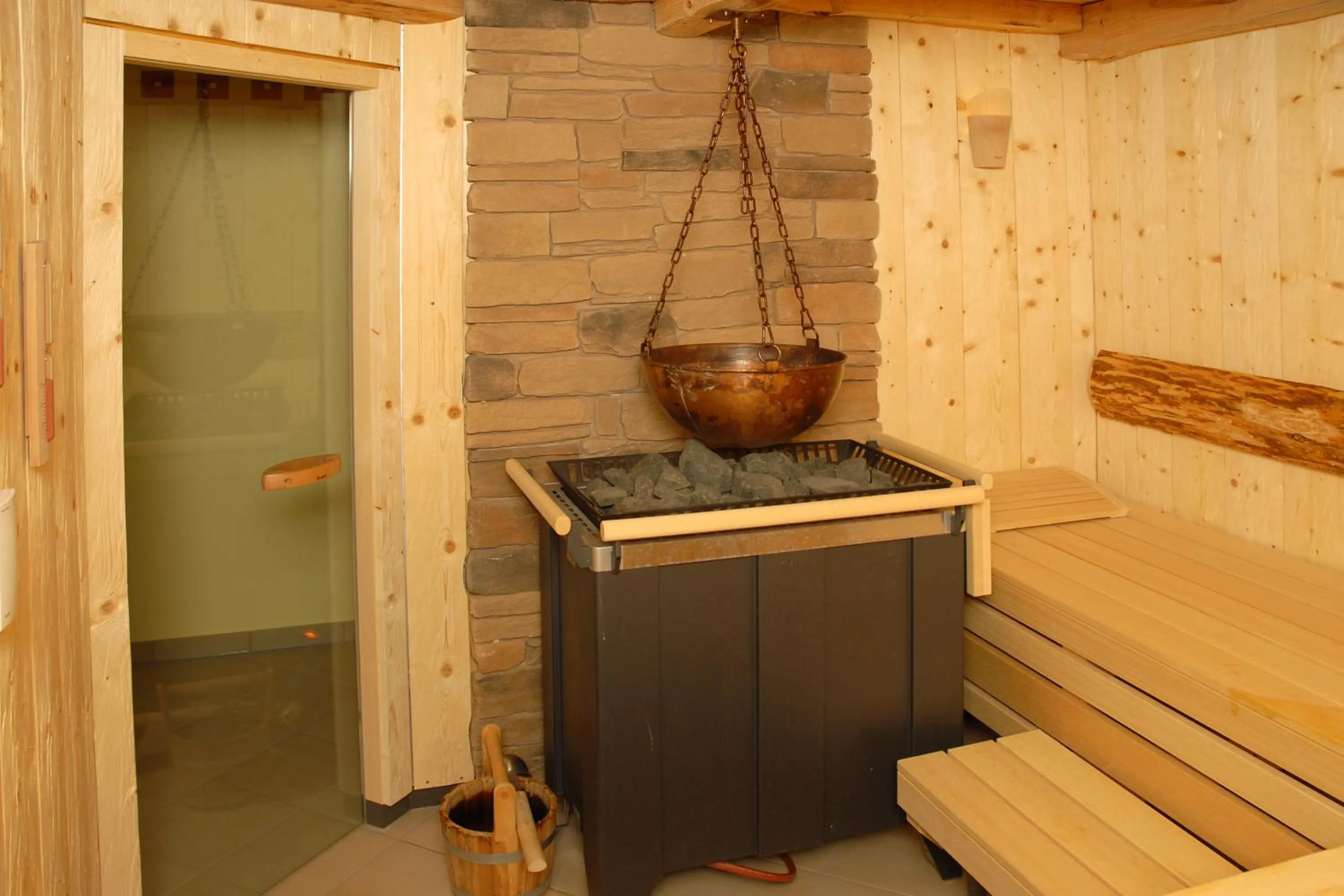 Sauna in Hotel Garni Lindacher Hof