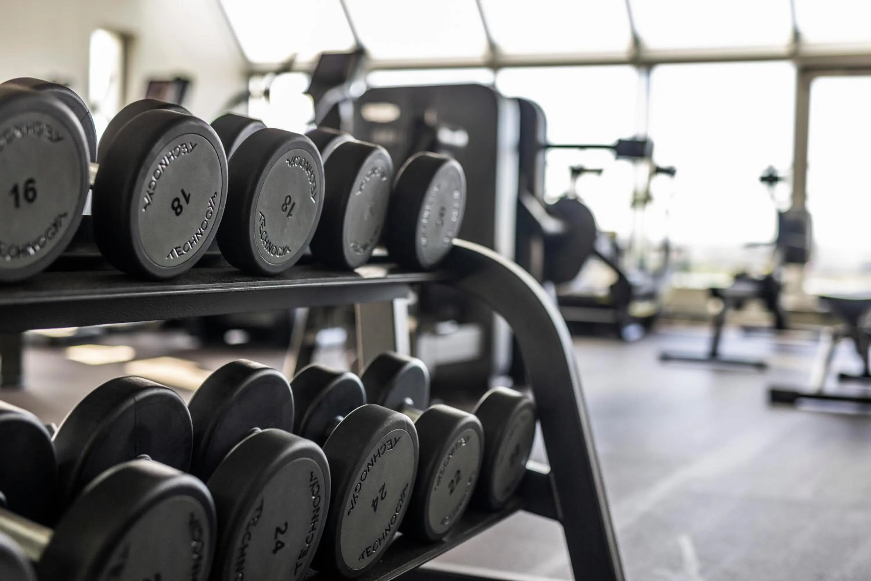 Fitness centre/facilities in First Hotel Planetstaden