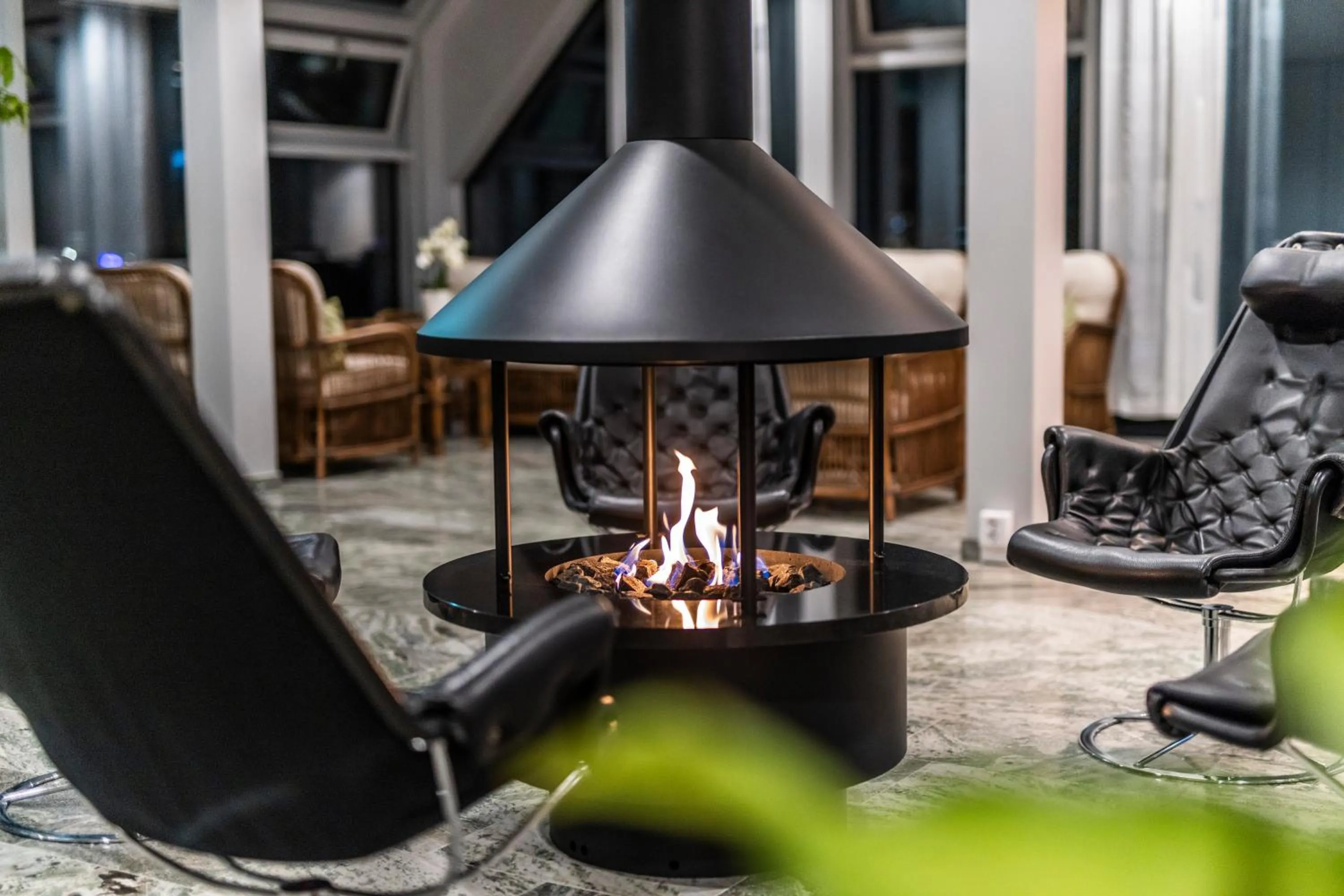 Living room in First Hotel Planetstaden