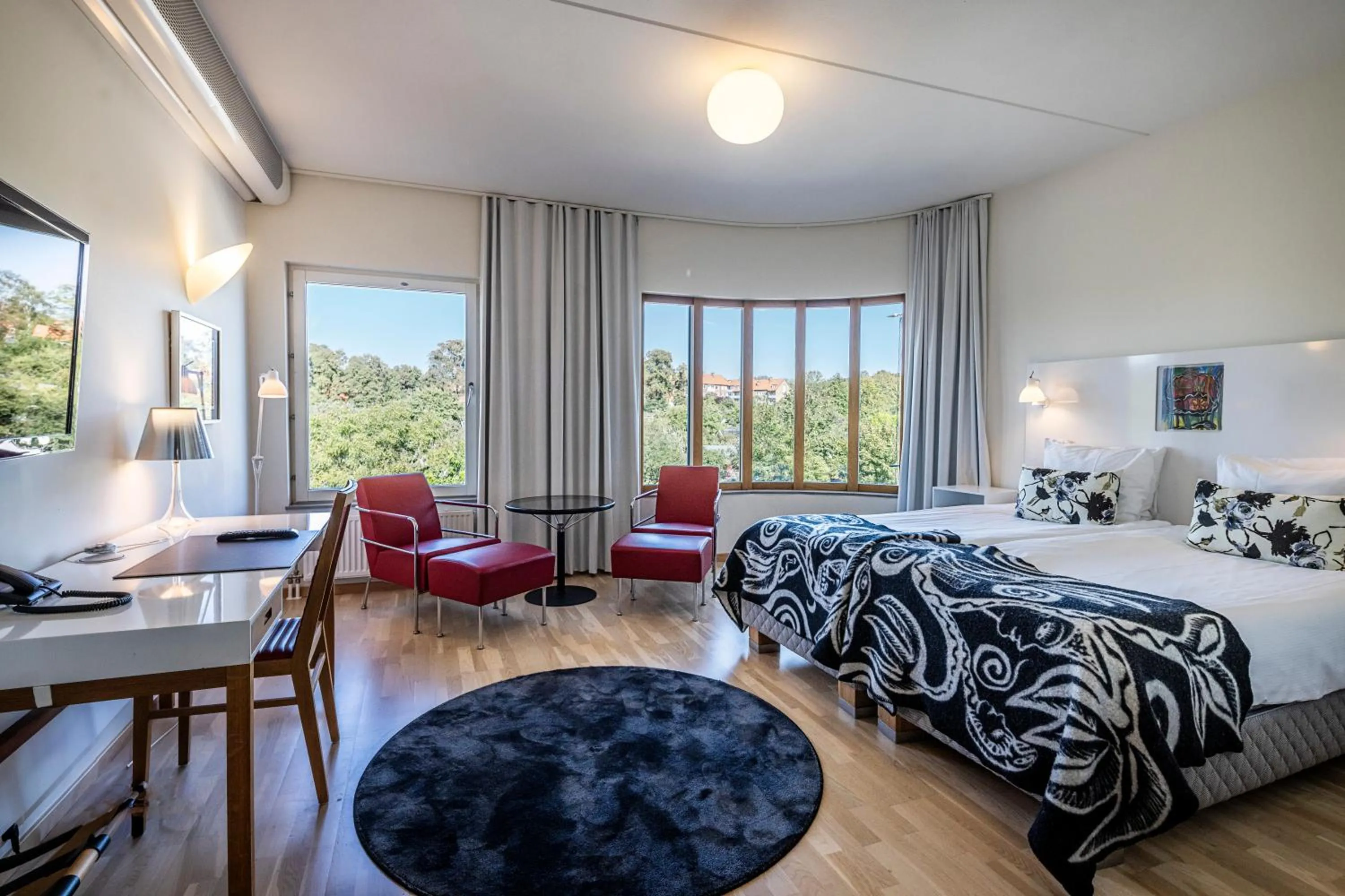 Bed in First Hotel Planetstaden