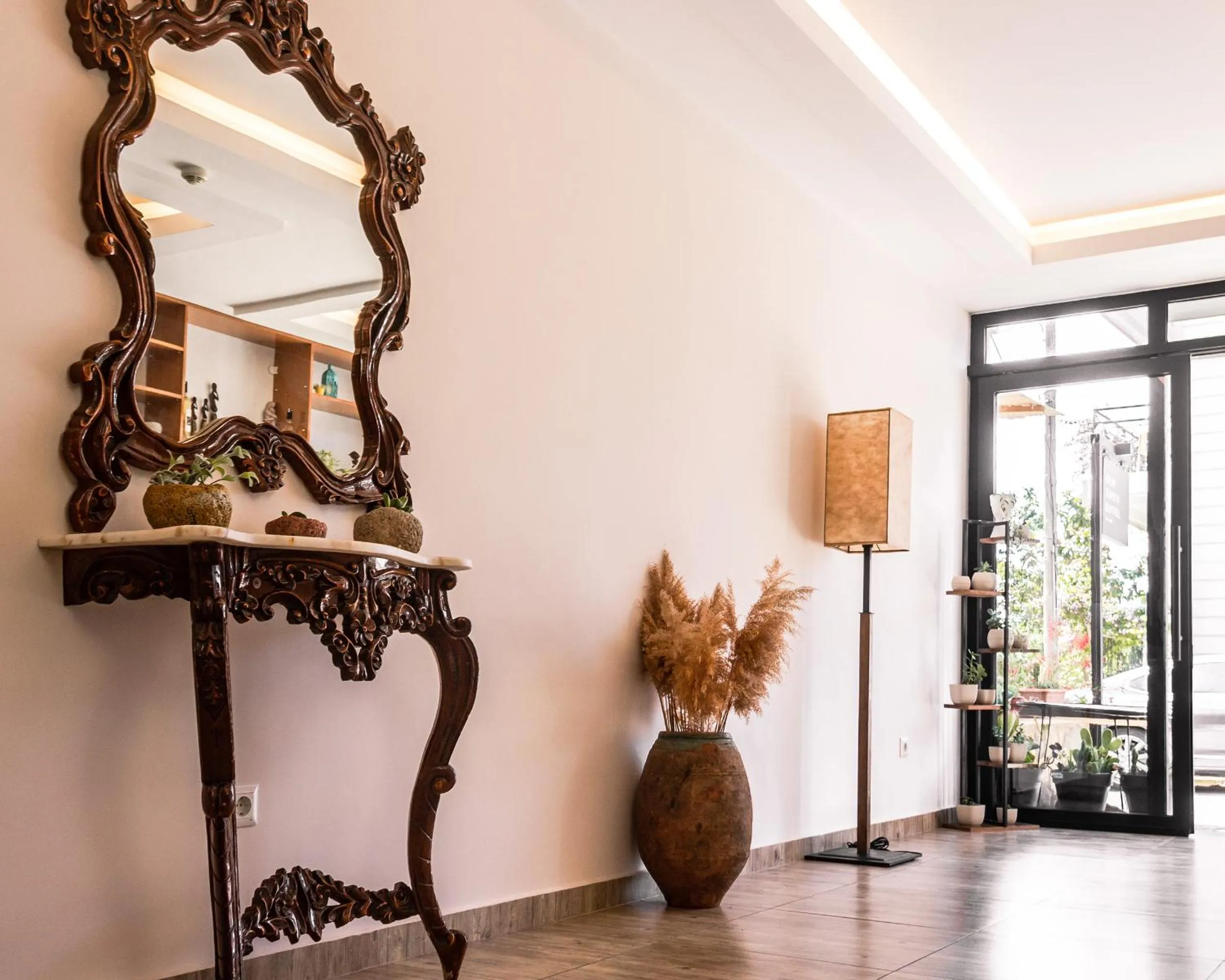 Lobby or reception in Kaş Old Town Hotel