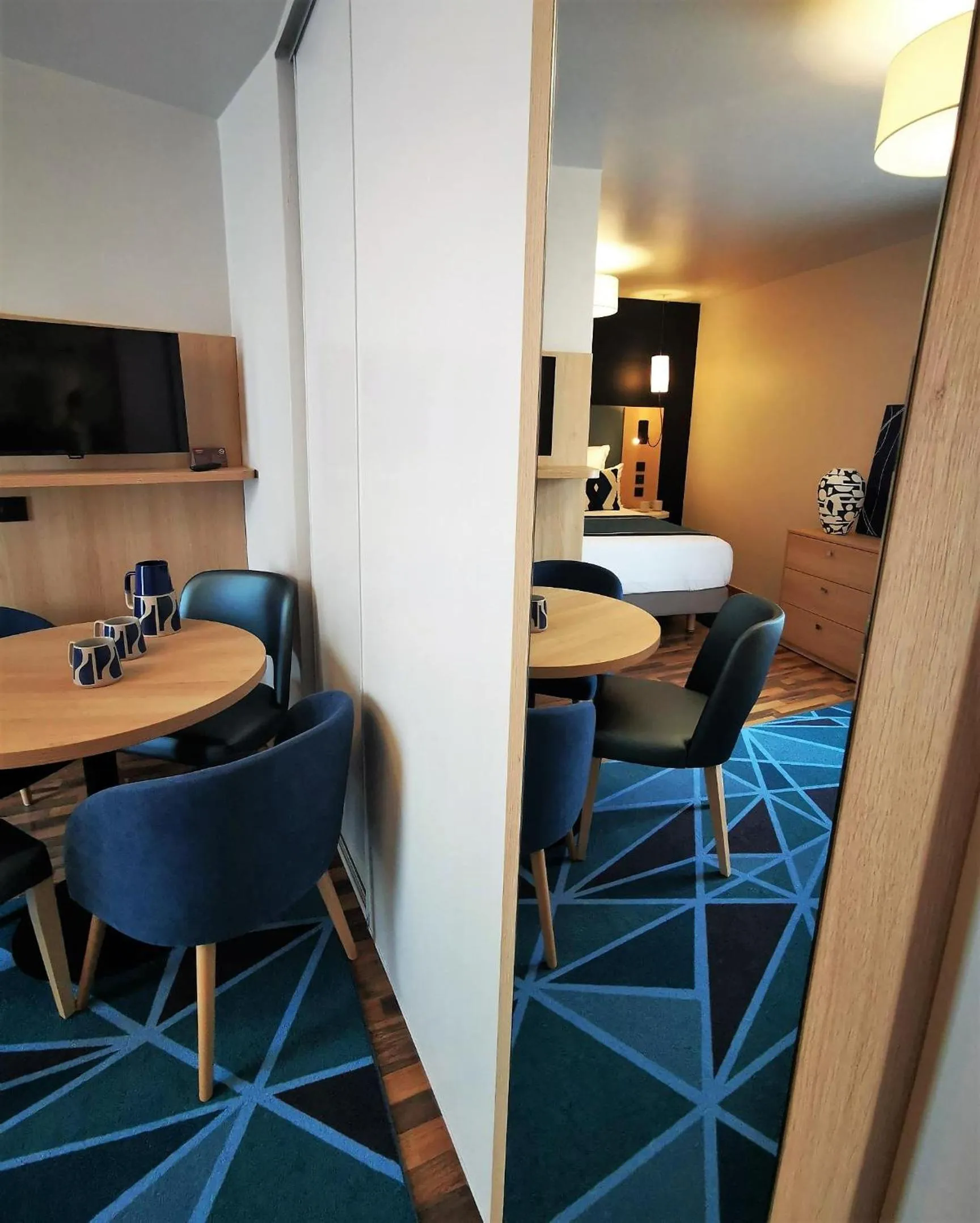 Bedroom in Residhome Asnieres