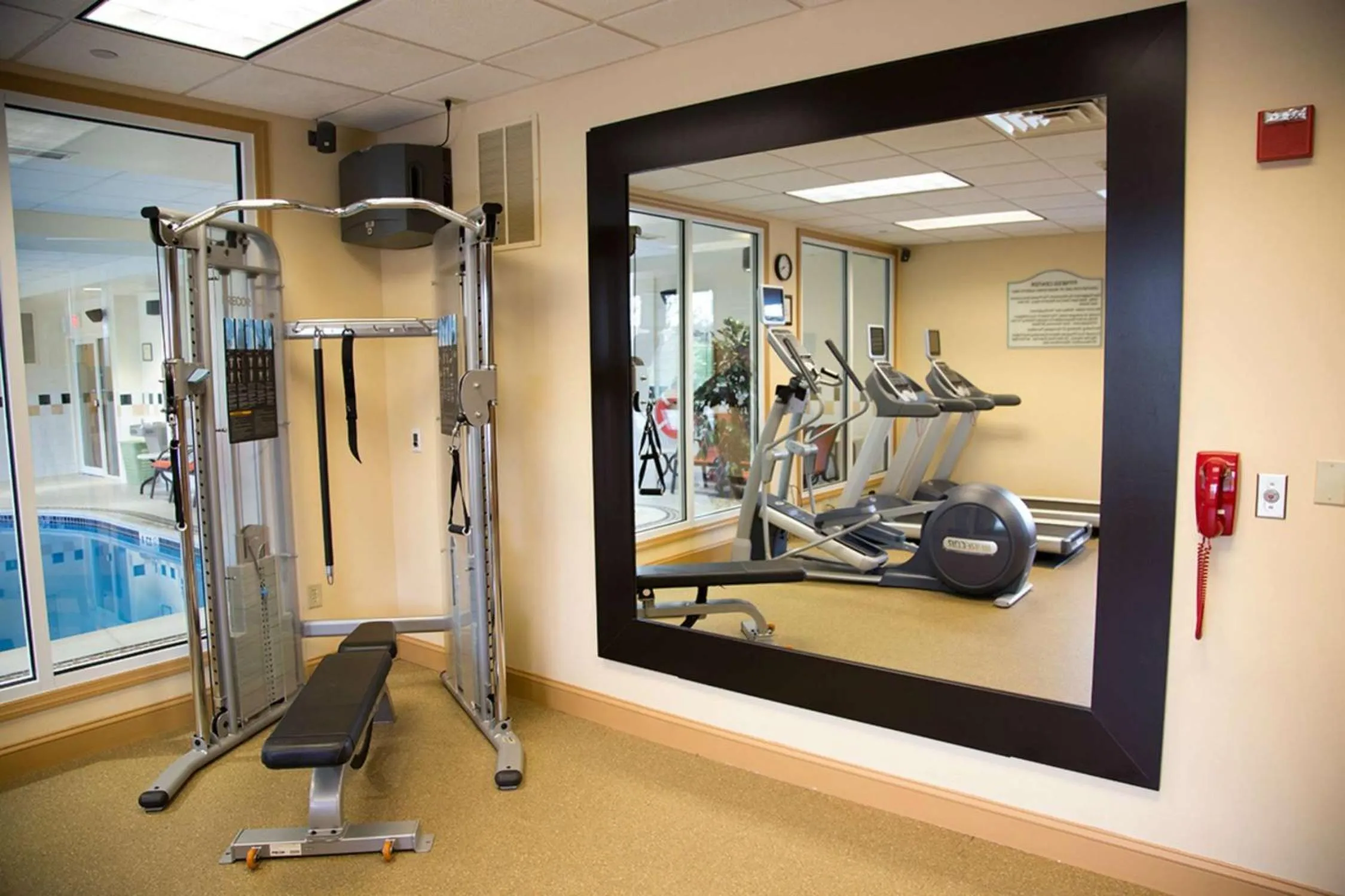 Fitness centre/facilities in Hilton Garden Inn Gettysburg