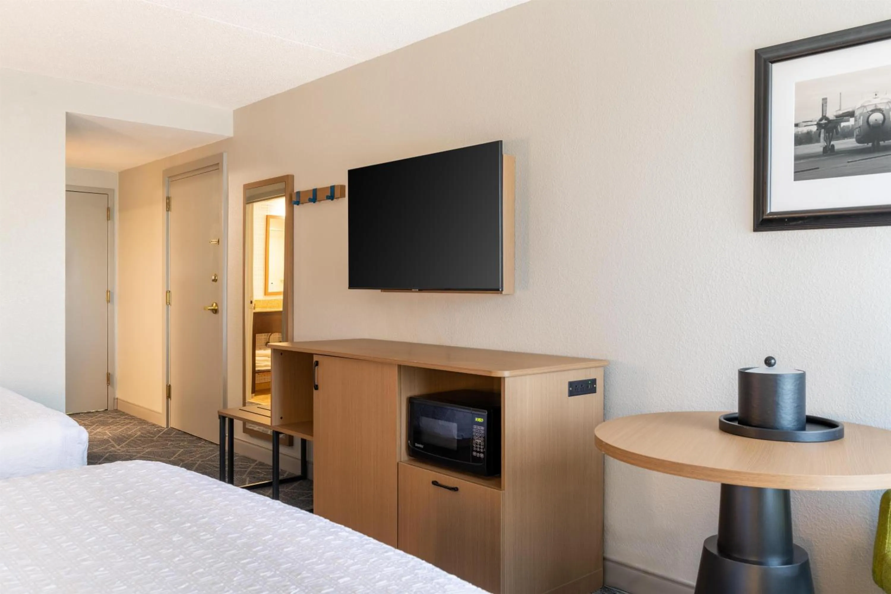 Bed in Hampton Inn Portsmouth Central