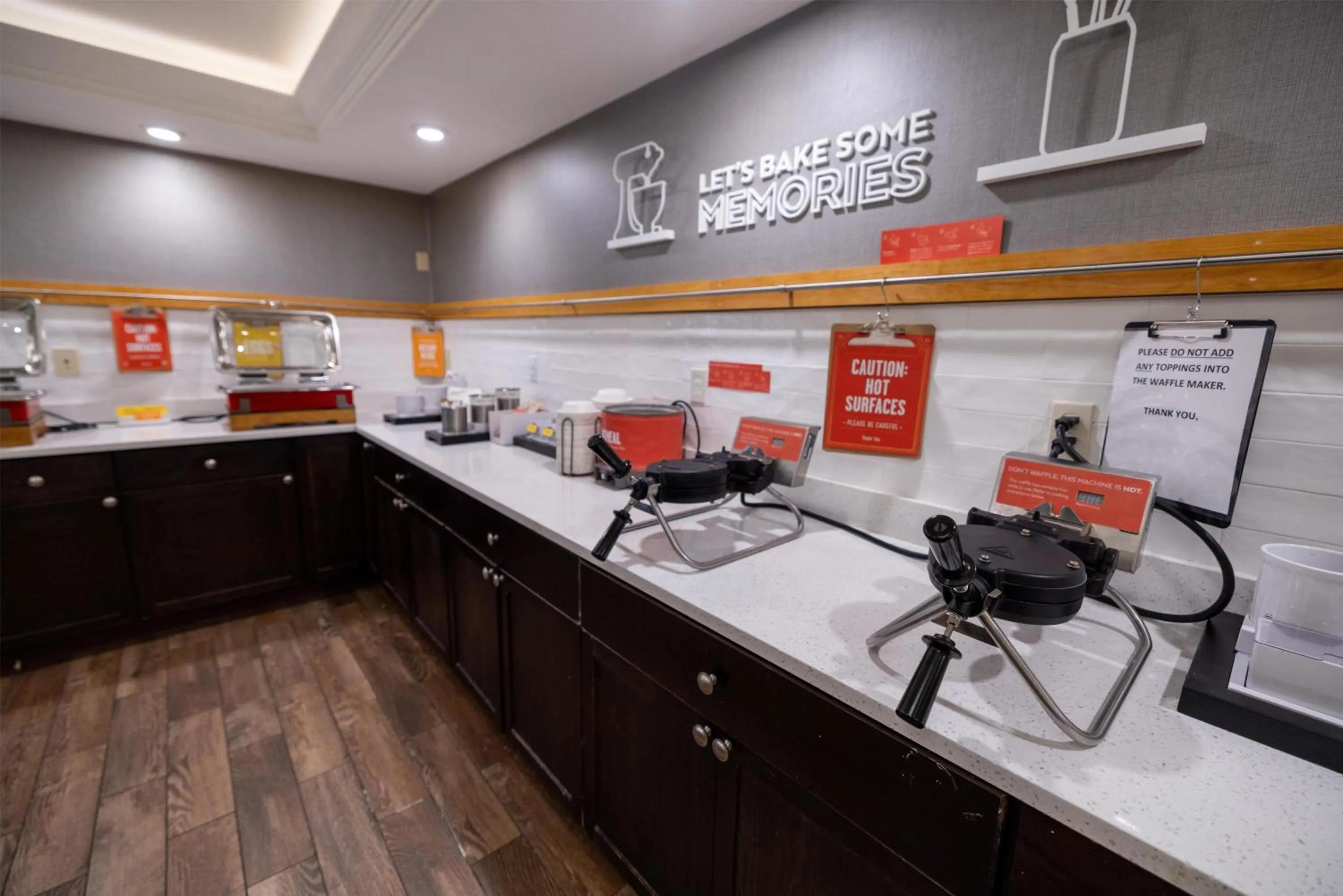 Breakfast in Hampton Inn Portsmouth Central