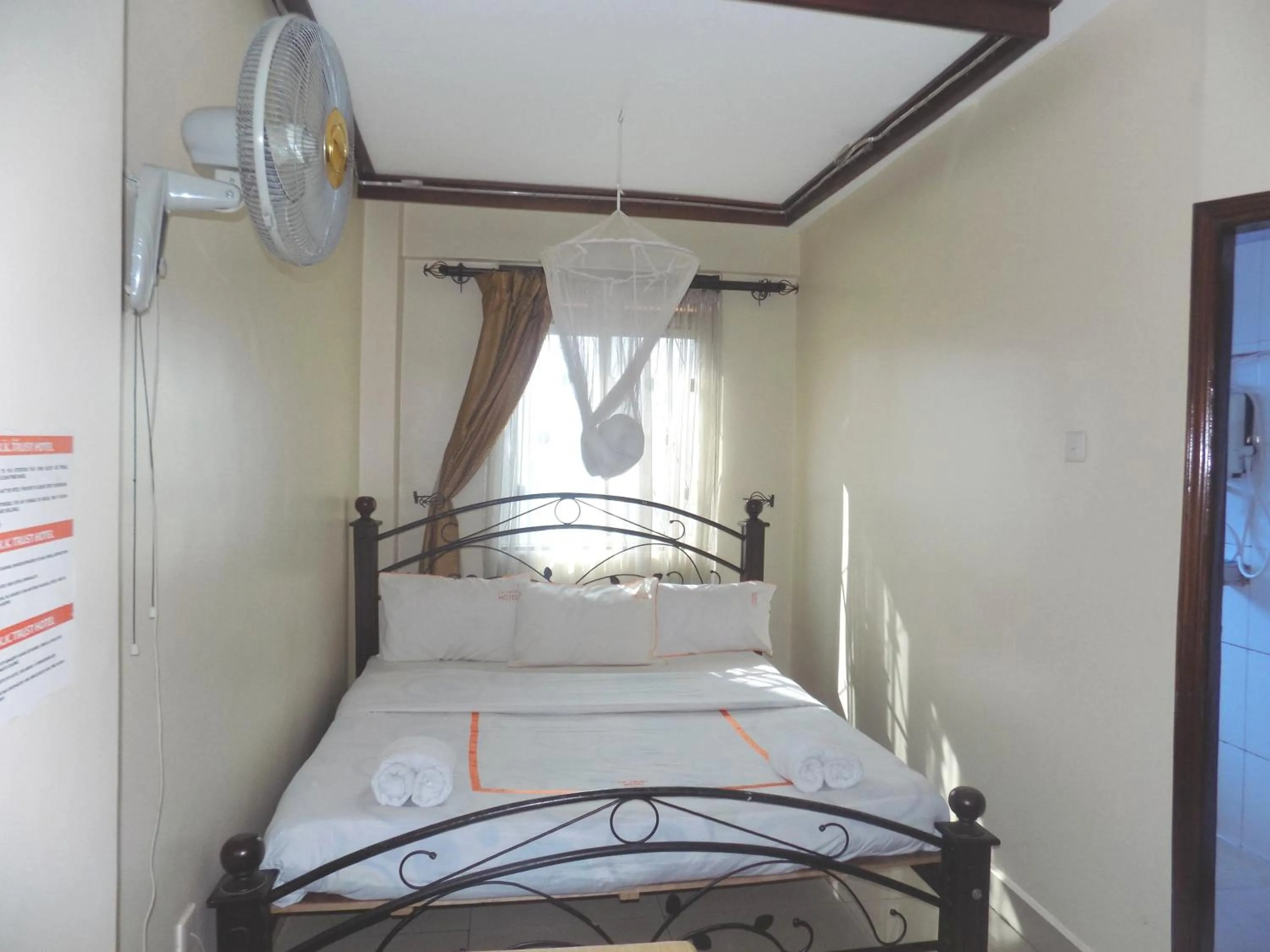 Bedroom in KK Trust Hotel Kampala