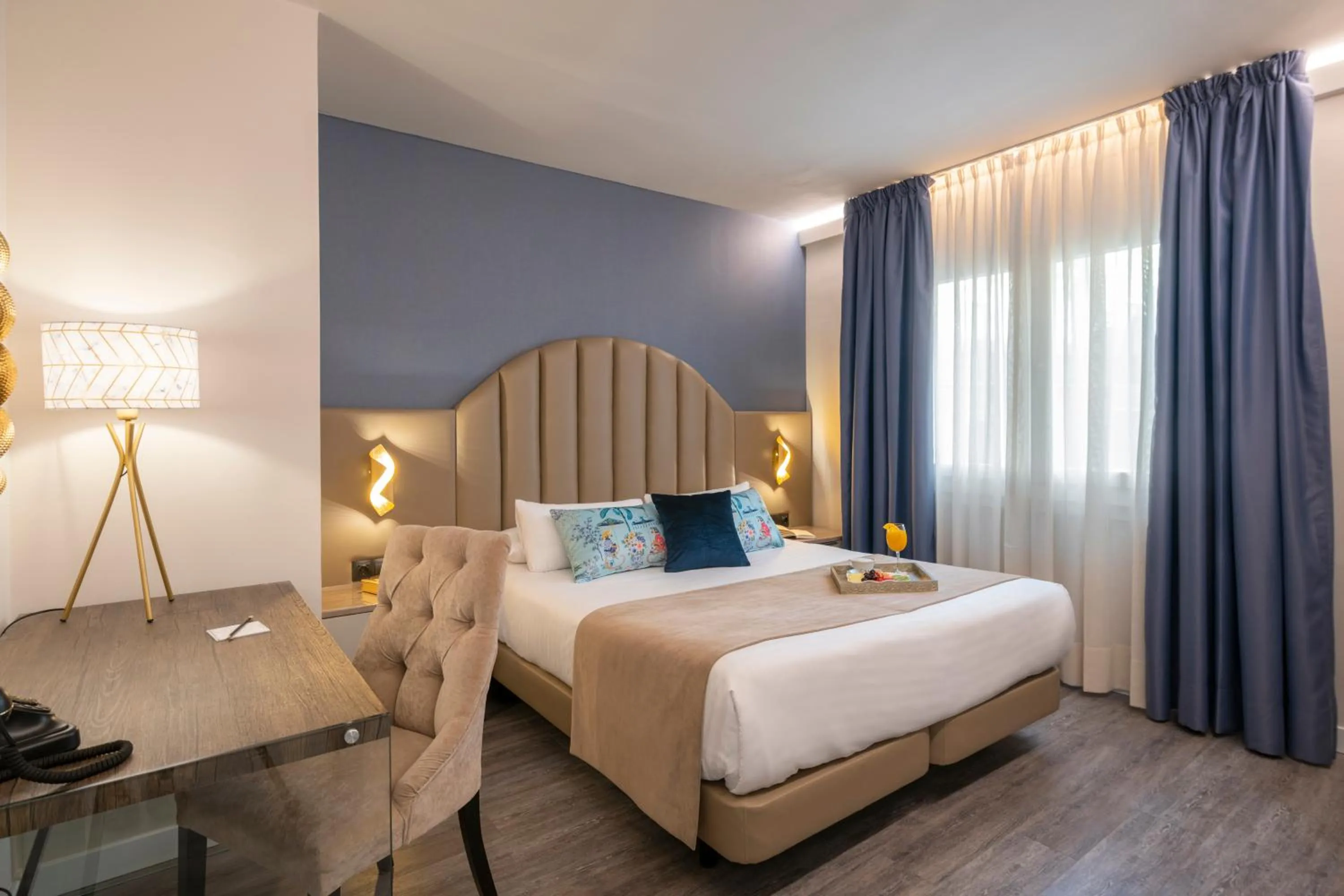 Bedroom, Bed in Hotel Palacete de Alamos