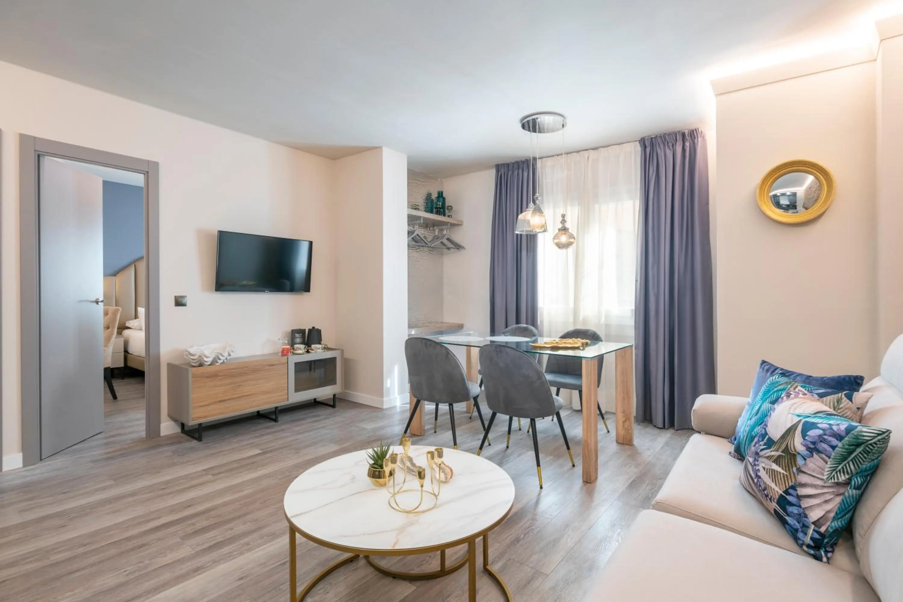 Dining area in Hotel Palacete de Alamos