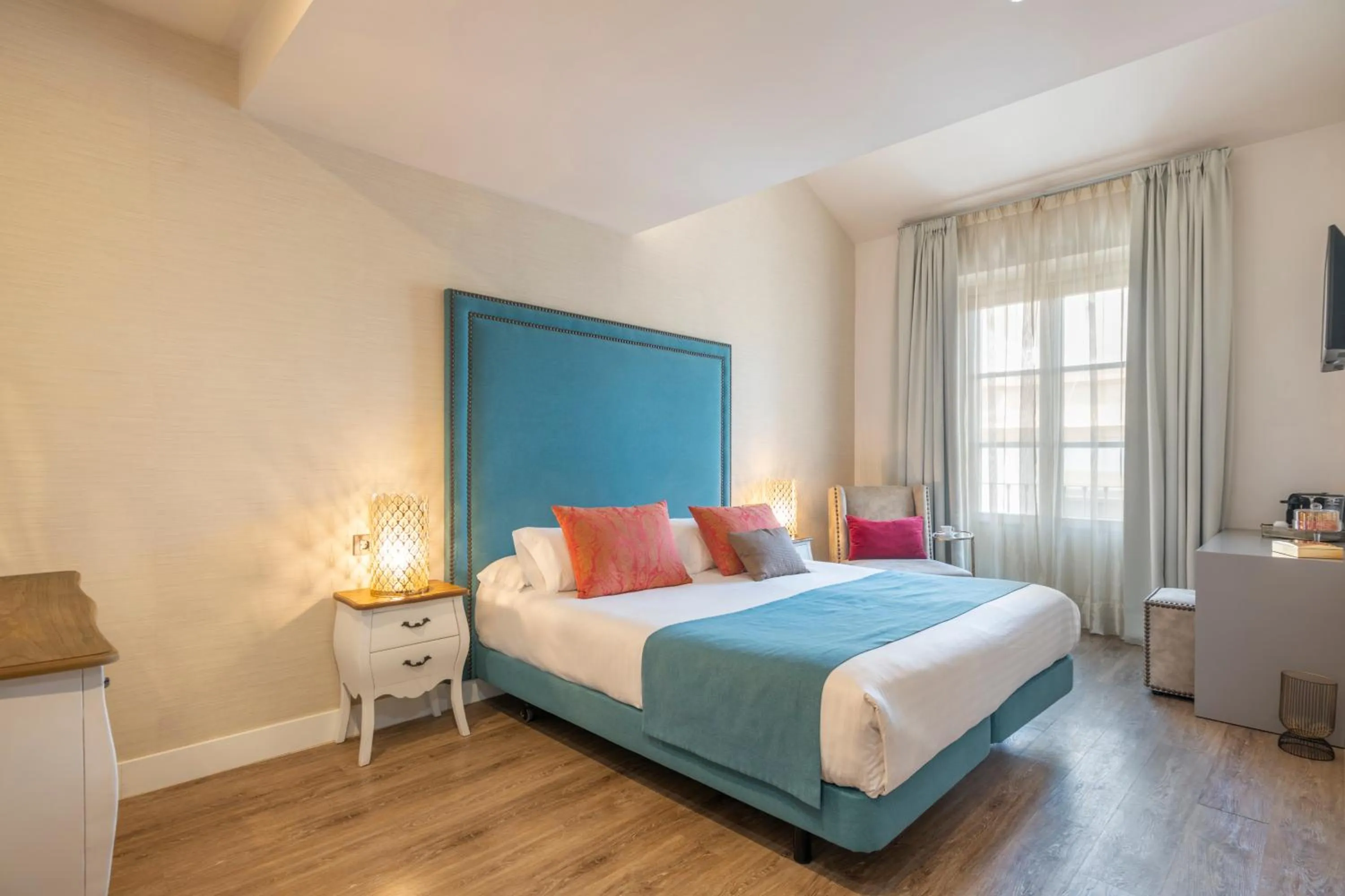 Bedroom, Bed in Hotel Palacete de Alamos