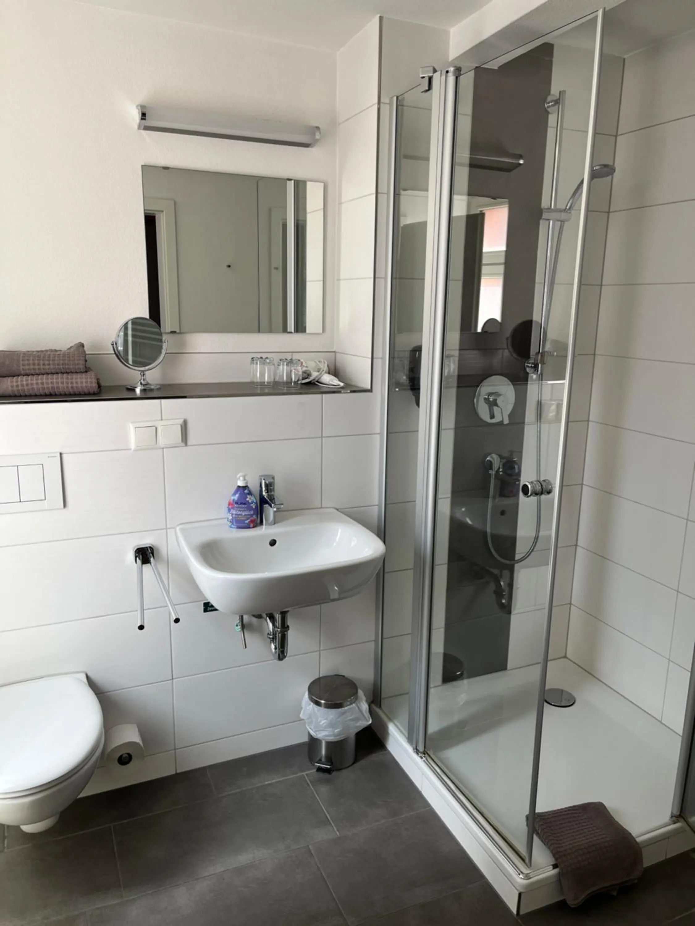 Bathroom in La Flamme Wertheim garni