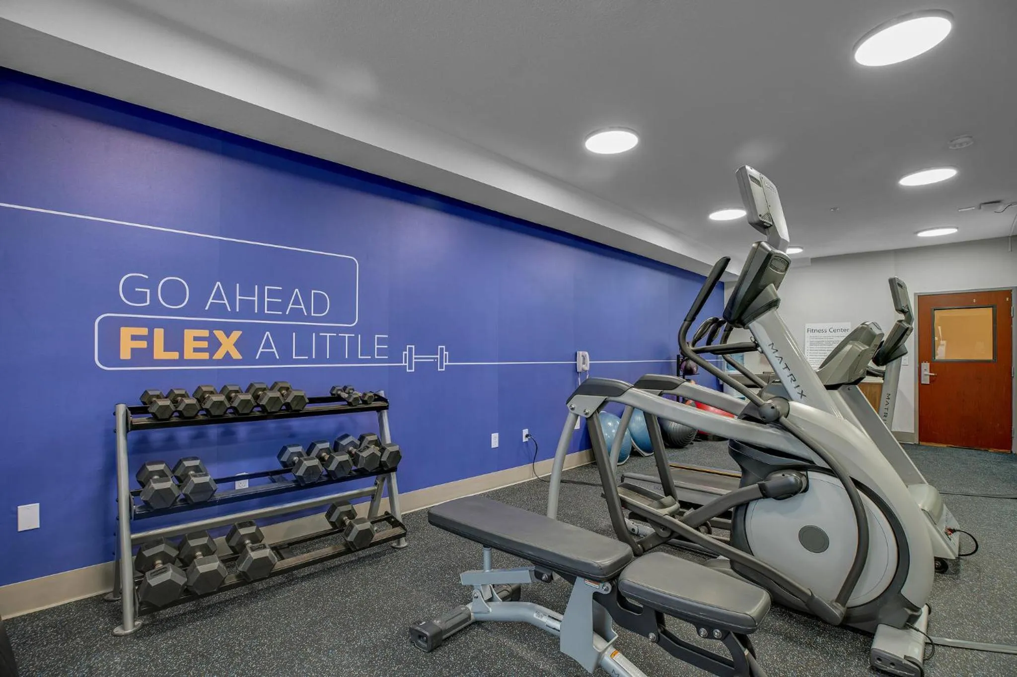 Fitness centre/facilities in Holiday Inn Express Hotel & Suites Portland - Jantzen Beach by IHG