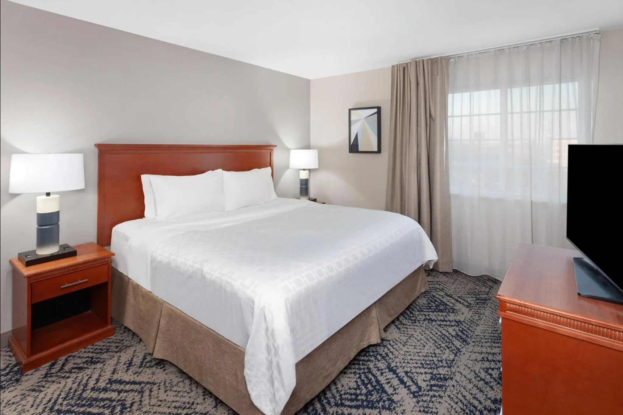 Photo of the whole room, Bed in Candlewood Suites Louisville North by IHG