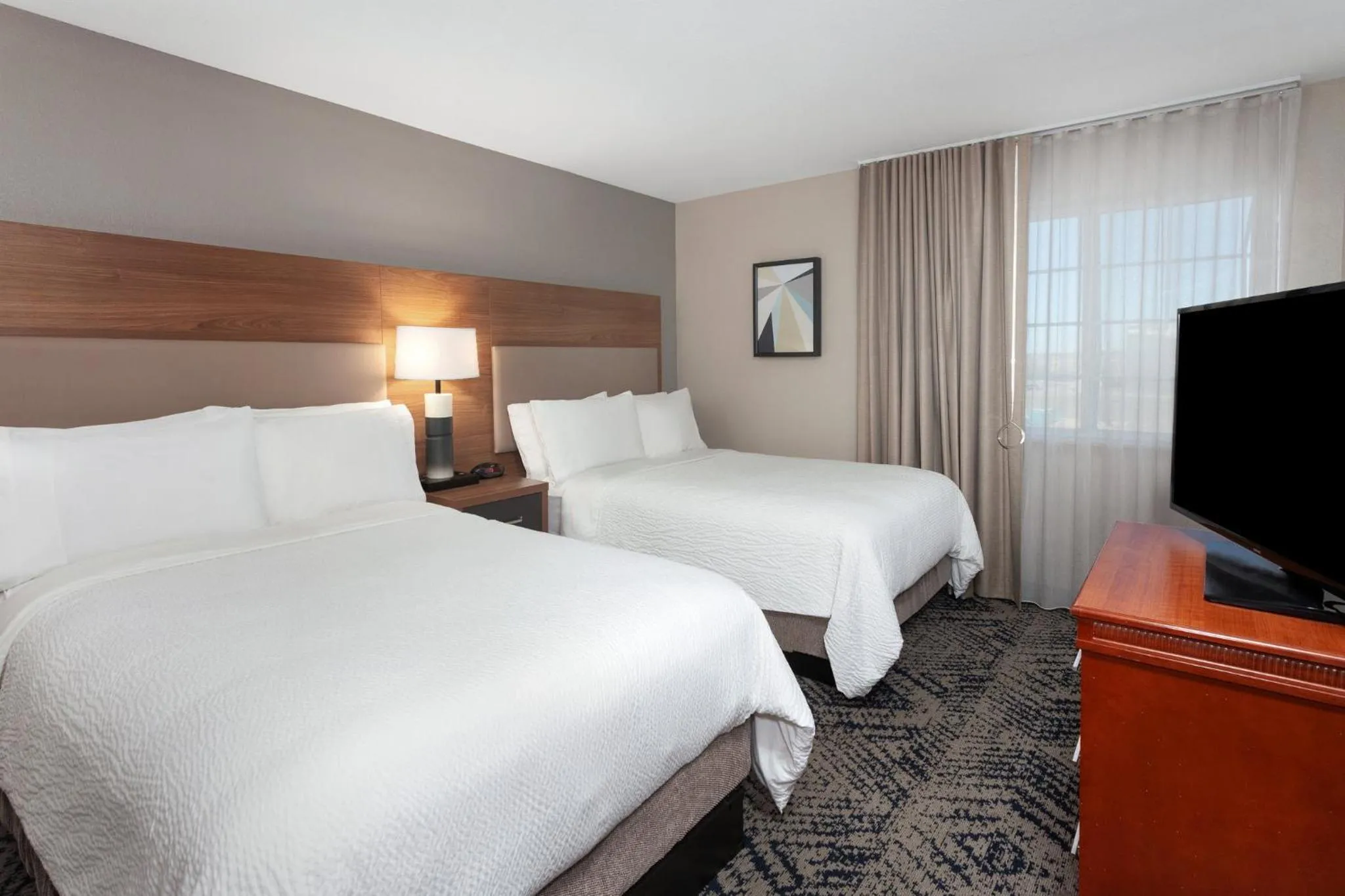 Photo of the whole room, Bed in Candlewood Suites Louisville North by IHG