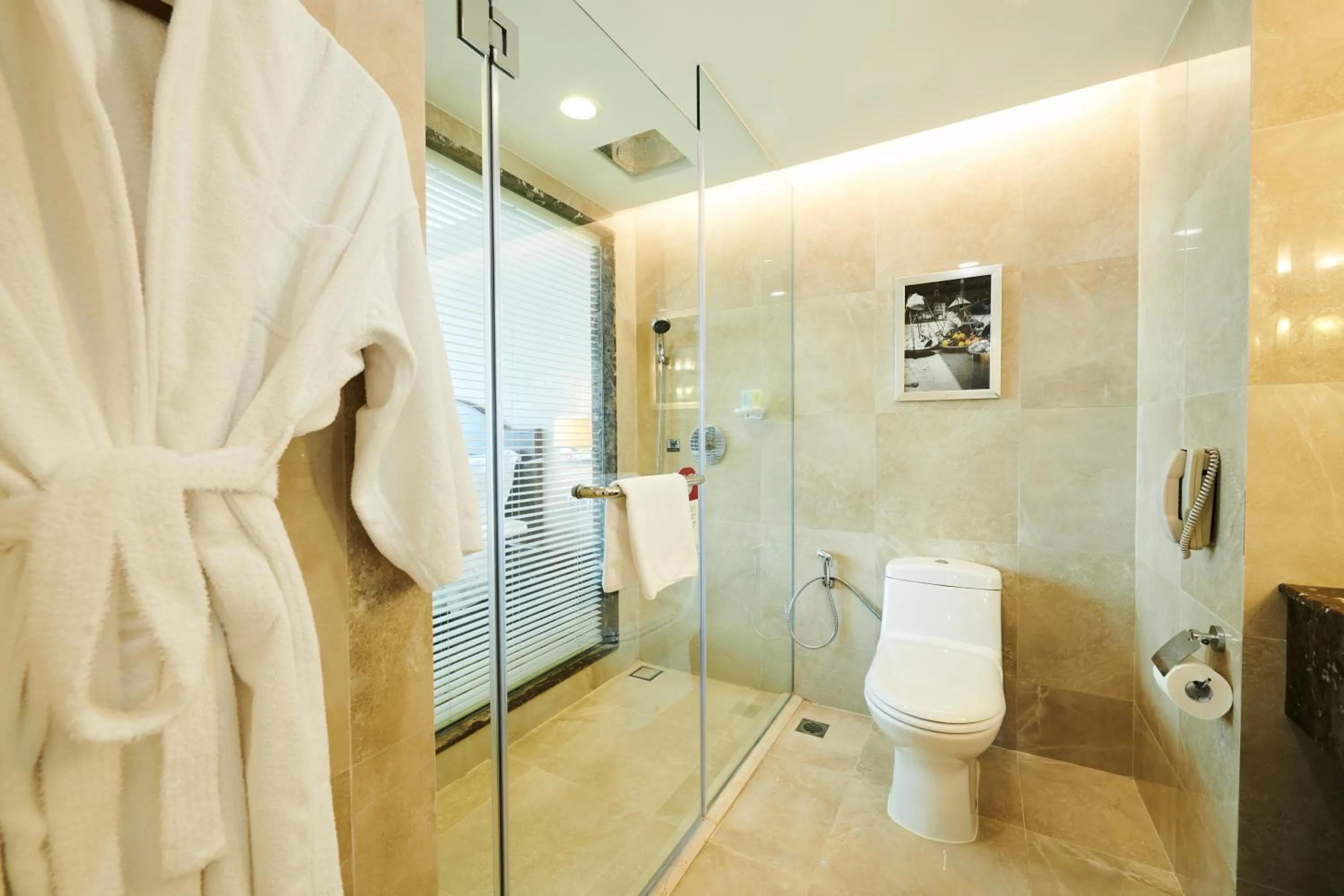 Bathroom in Eastin Grand Hotel Saigon