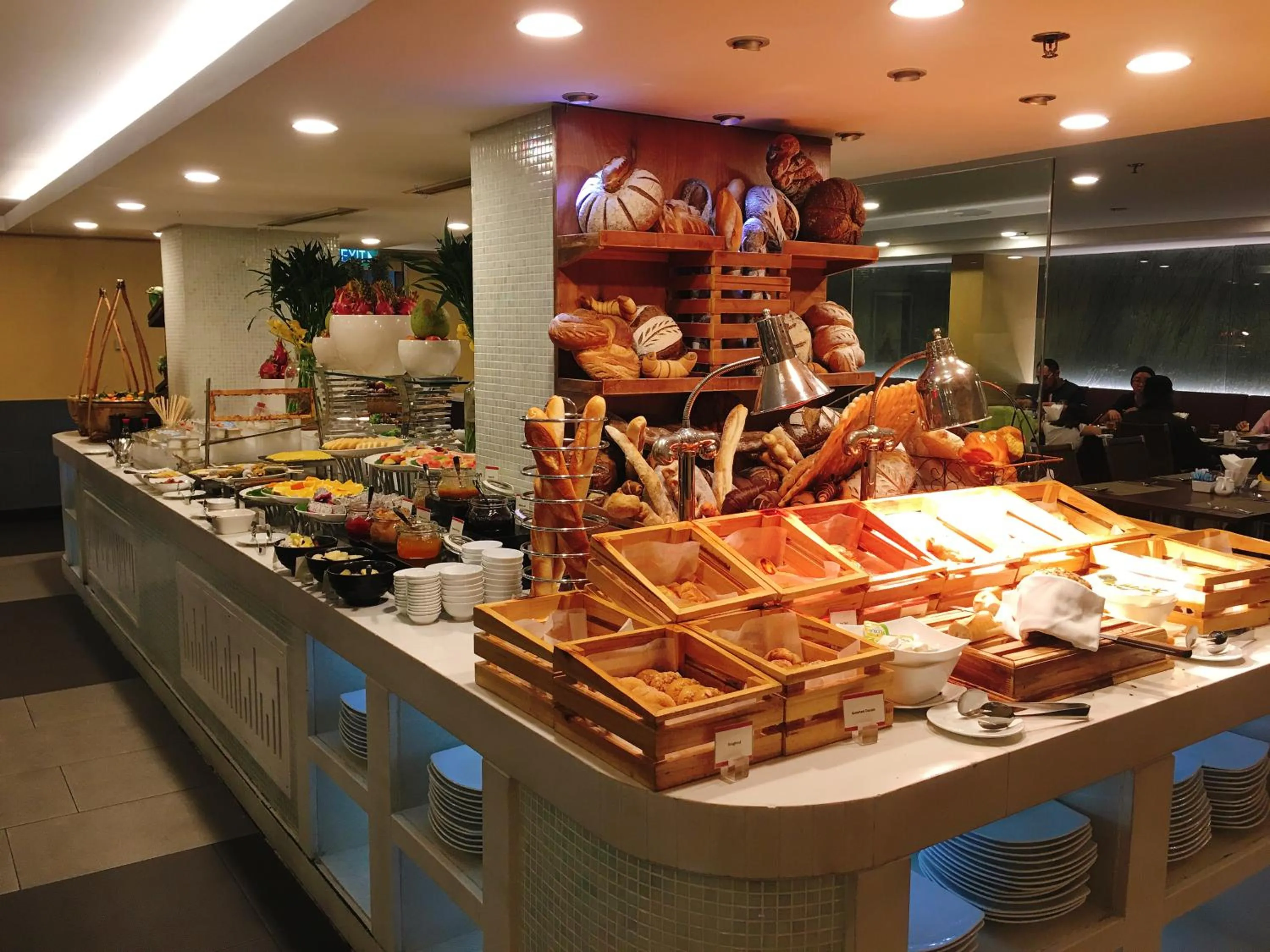 Breakfast in Eastin Grand Hotel Saigon