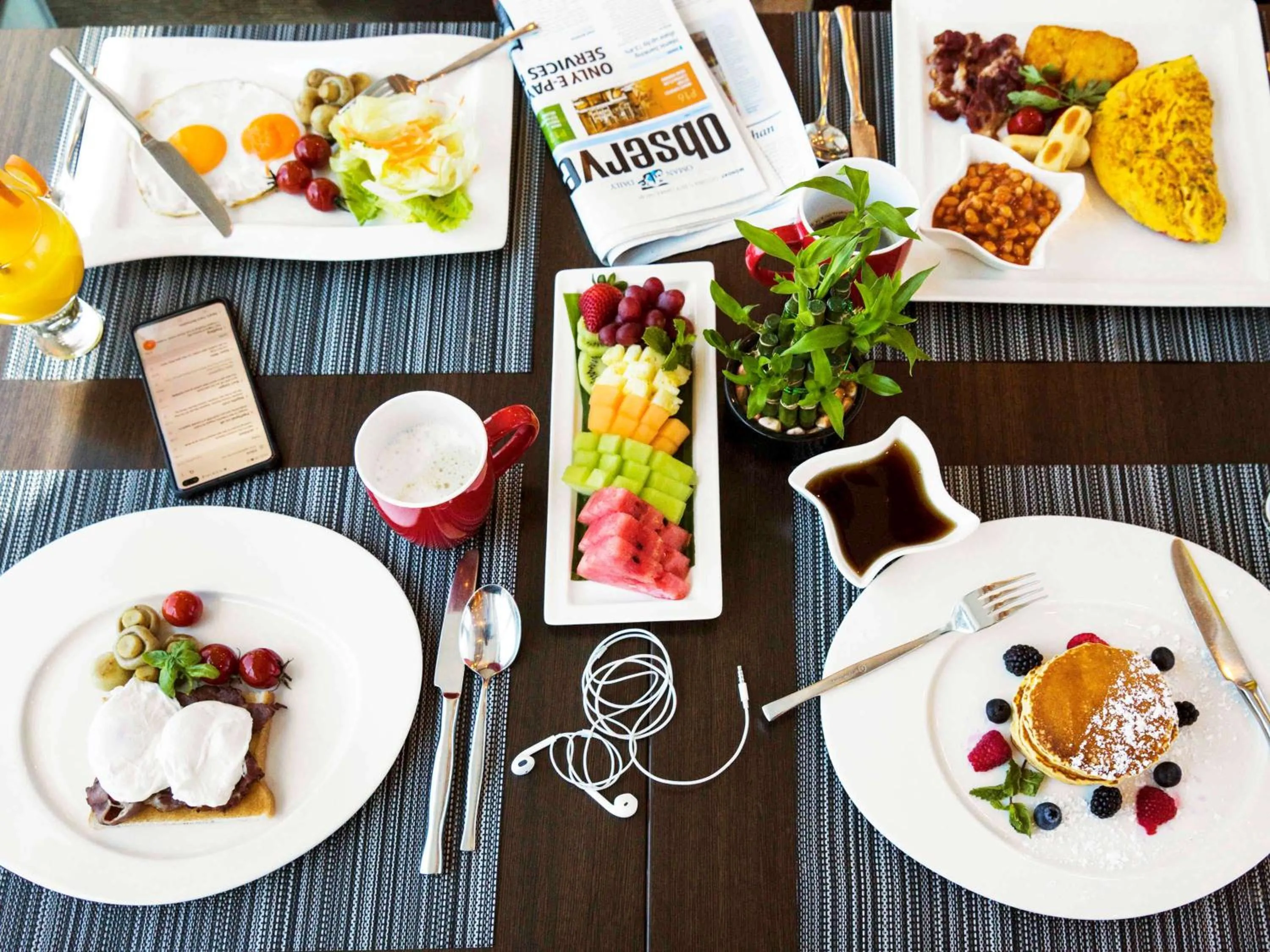 Restaurant/places to eat in ibis Muscat