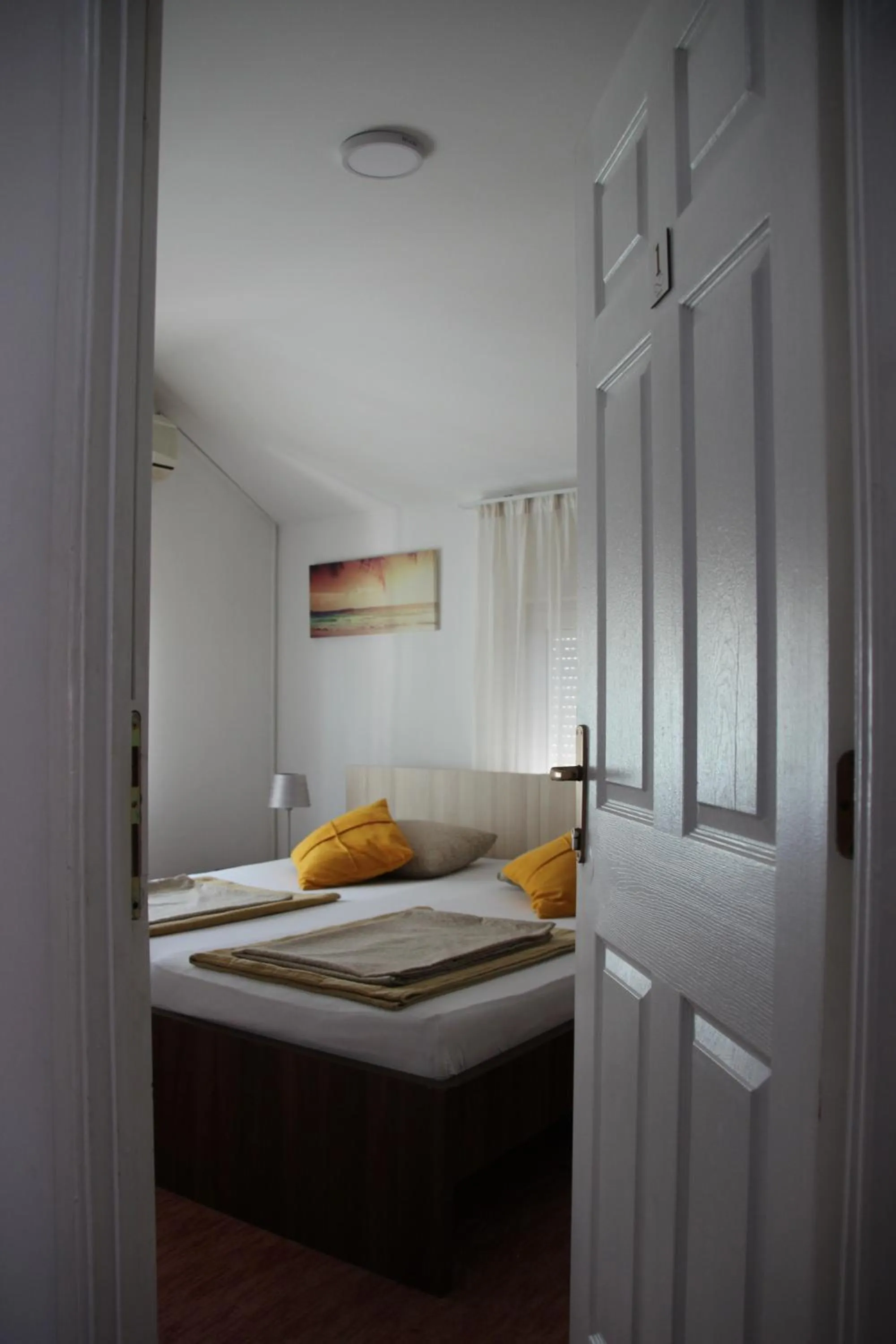 Bedroom, Bed in Pansion Infinity