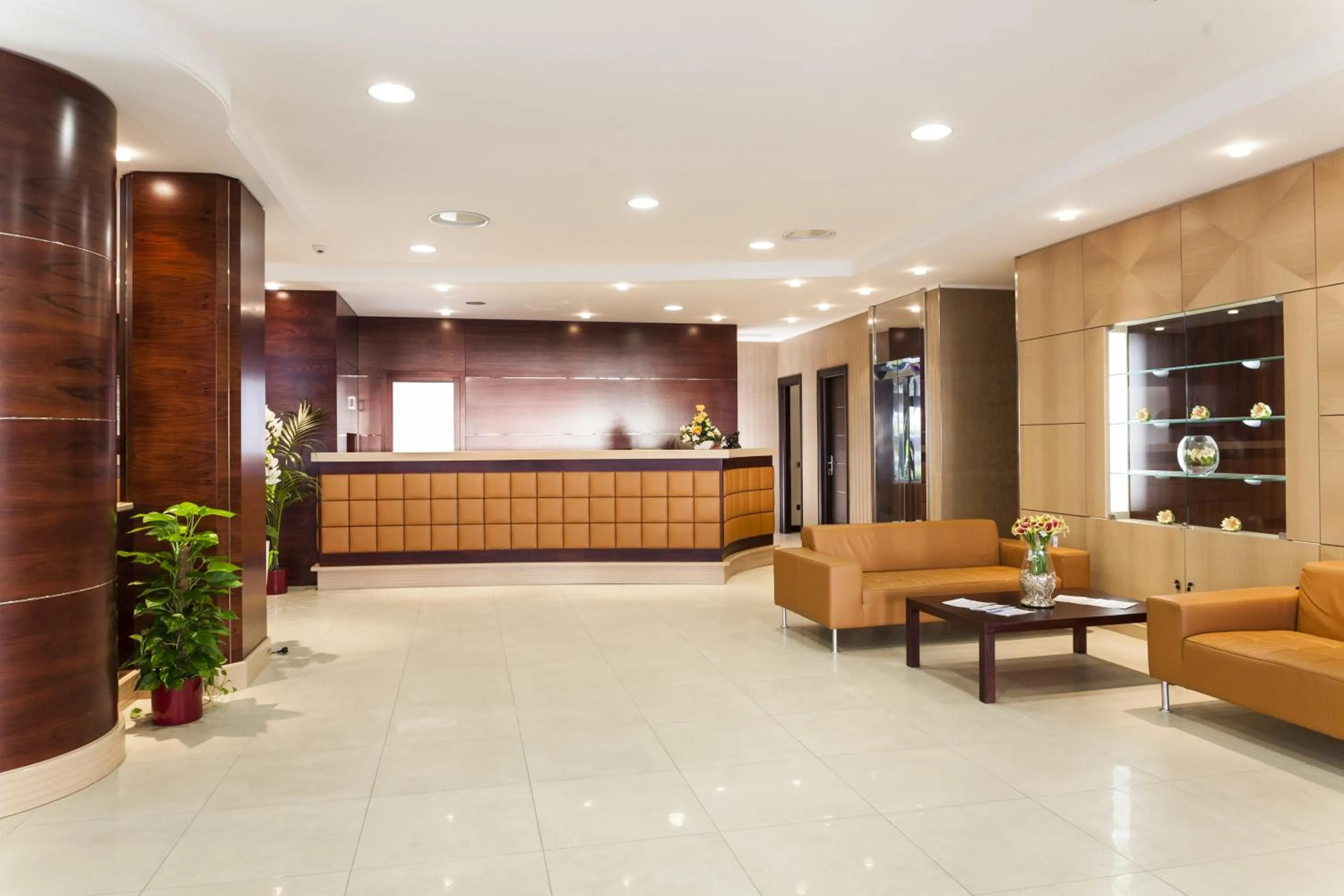 Lobby or reception in BV President Hotel