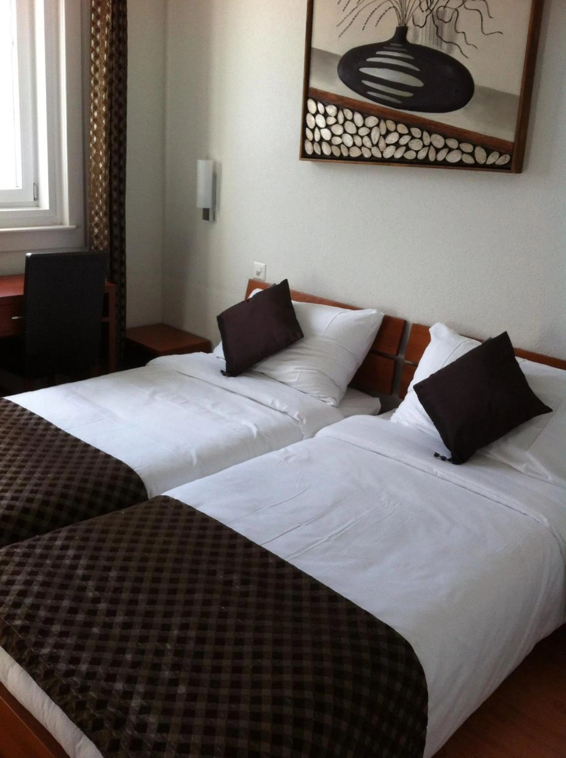 Bed in Hotel de la Lande